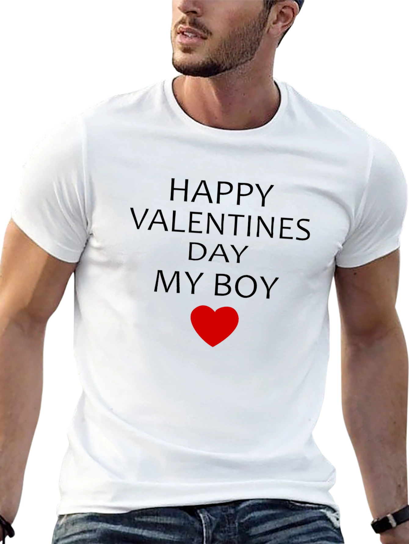 Valentines Day My Boy Graphic Tee