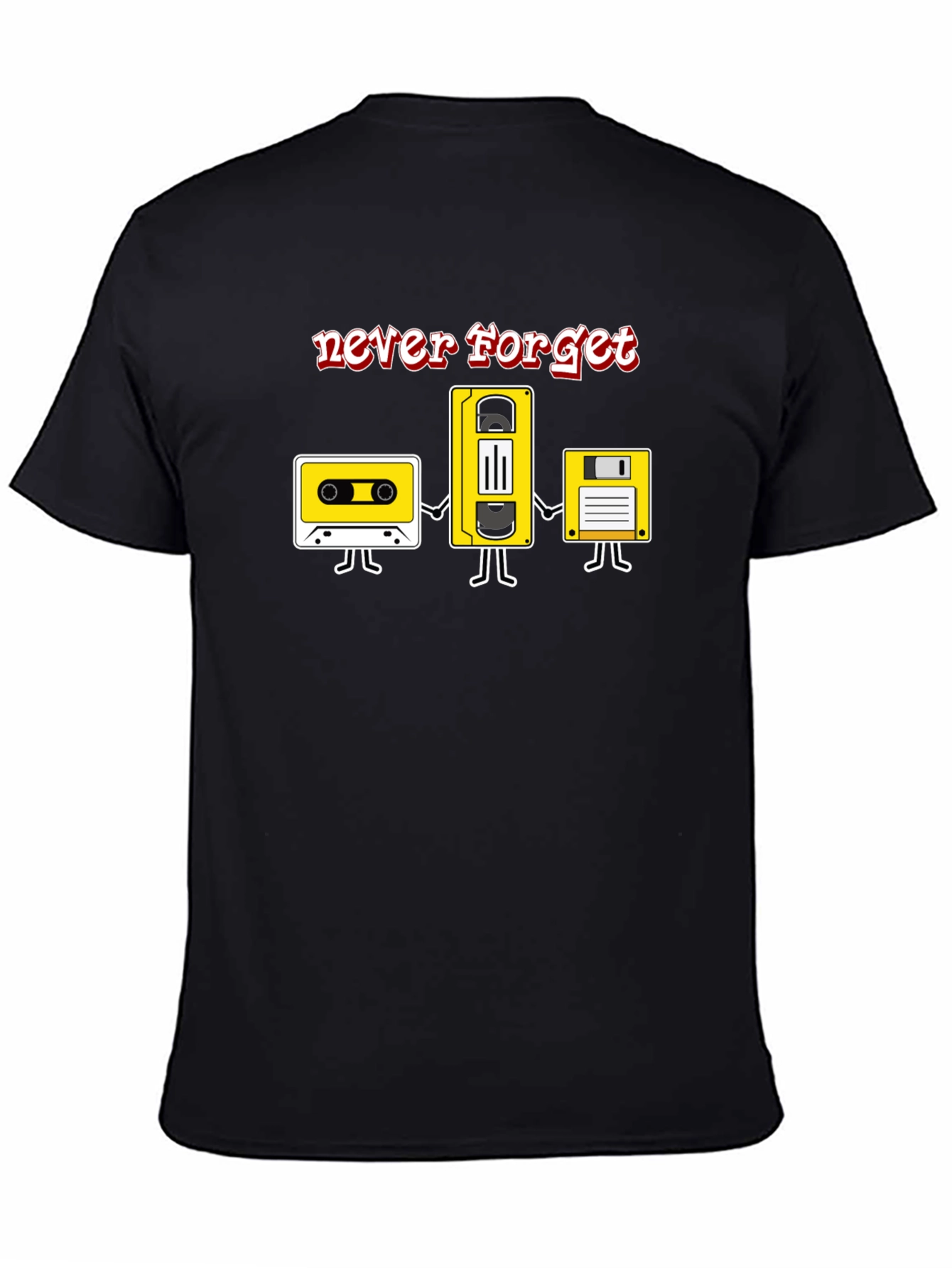 Retro Media T-Shirt - Never Forget!