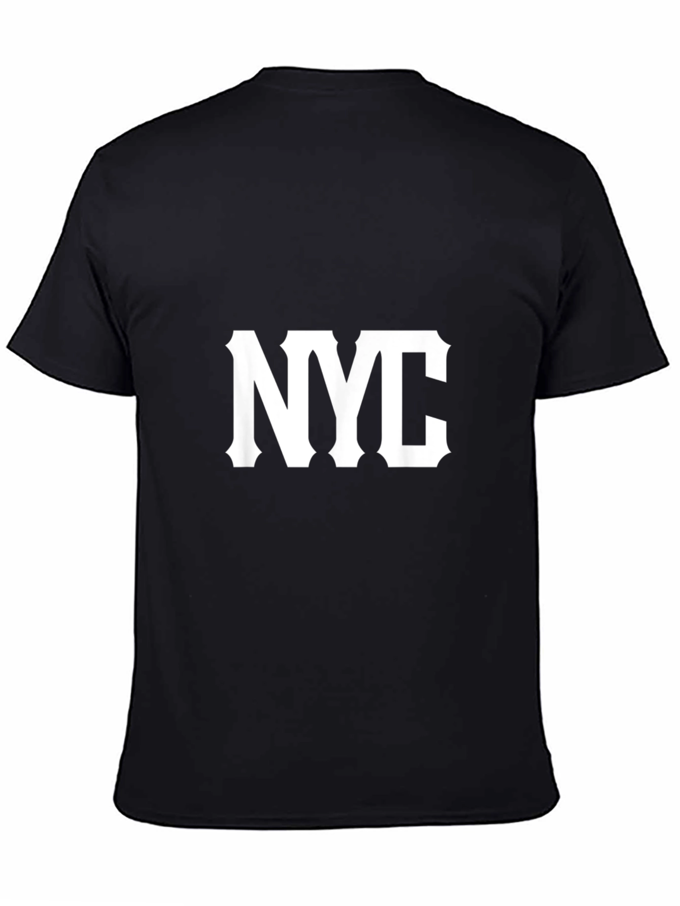 NYC Graphic Tee - Classic Black Cotton T-Shirt