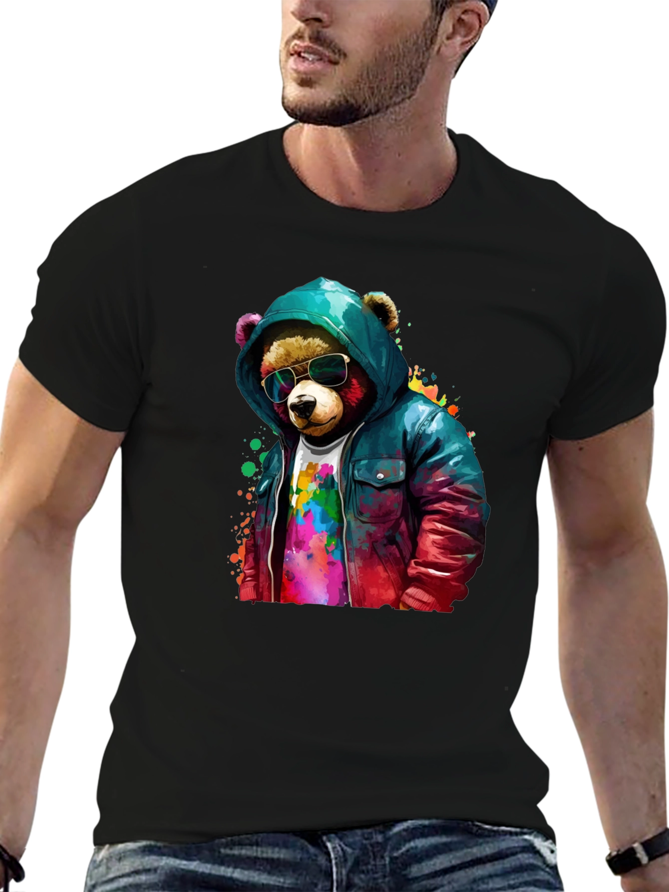 Cool Bear Graphic T-Shirt