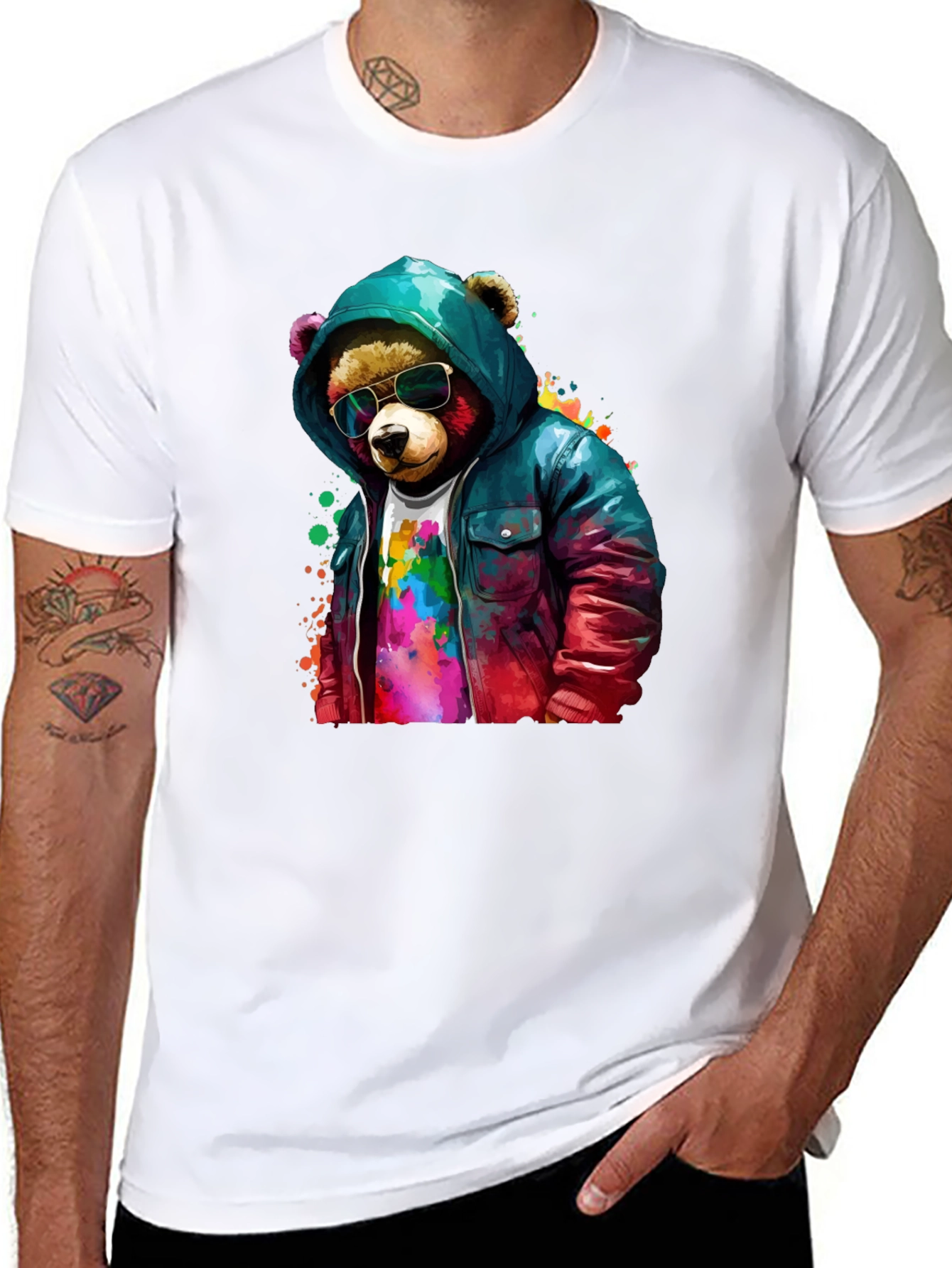 Cool Bear Graphic T-Shirt