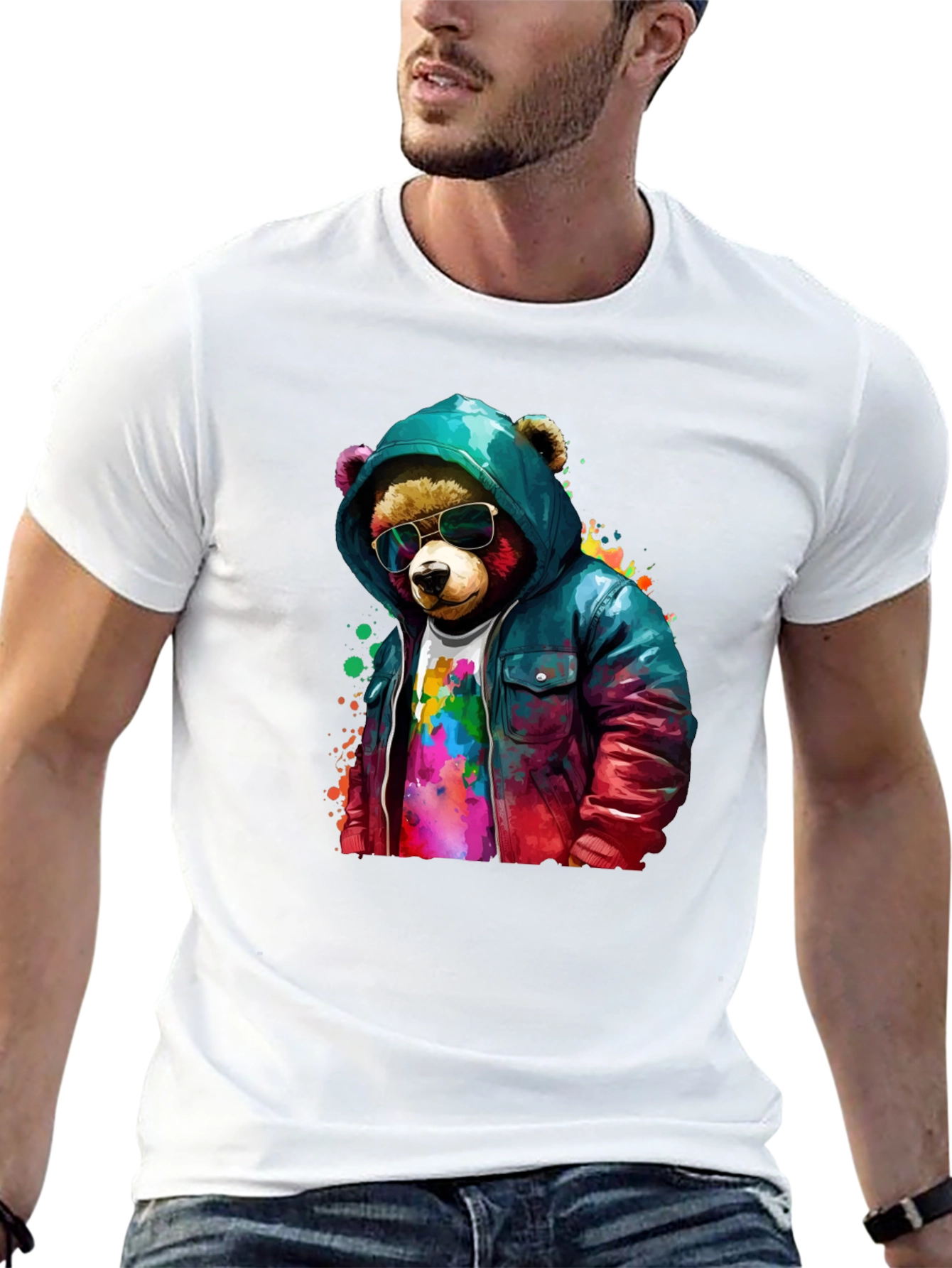 Cool Bear Graphic T-Shirt