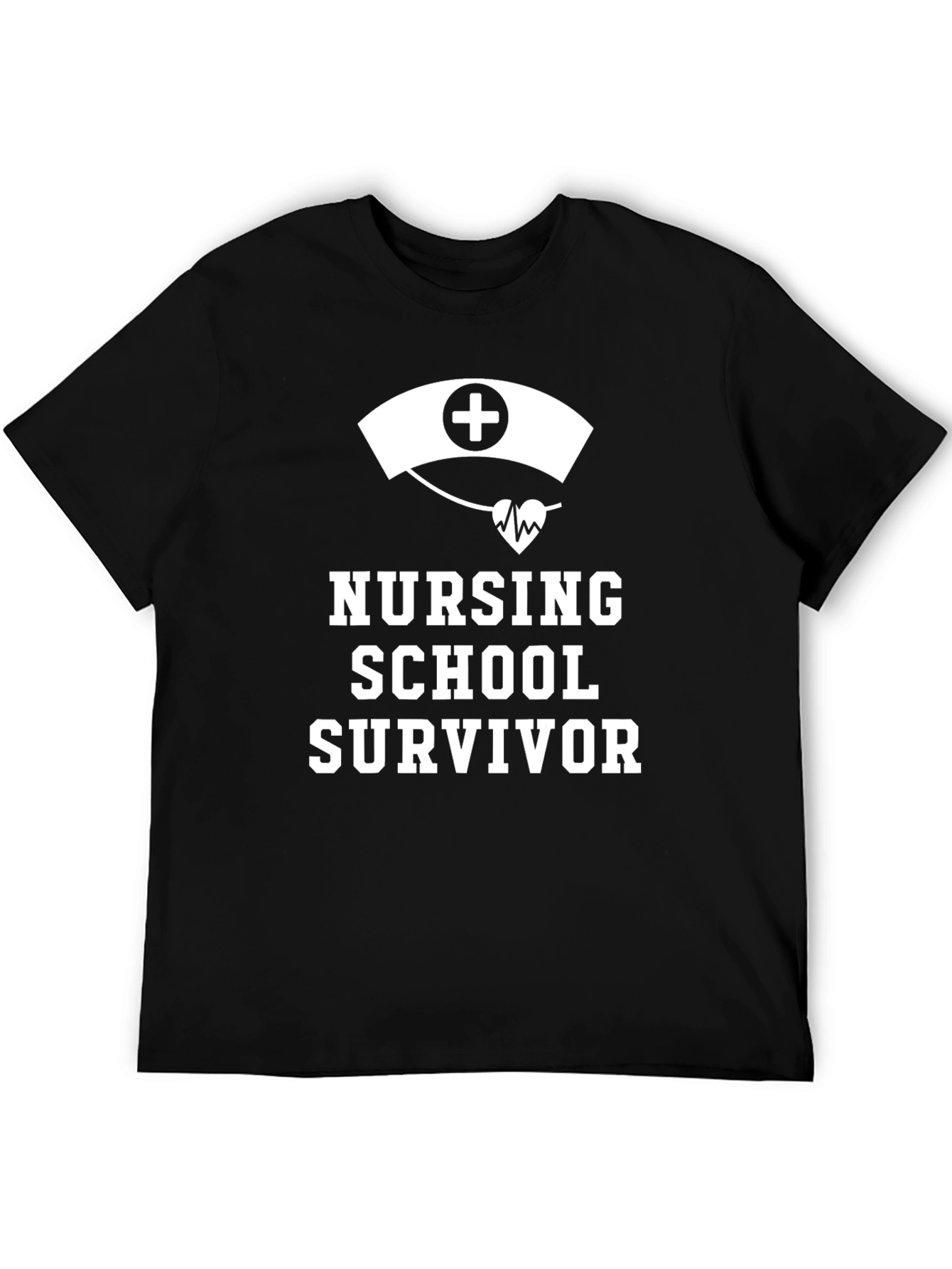 Nursing School Survivor T-Shirt - Nurse Graduation Gift