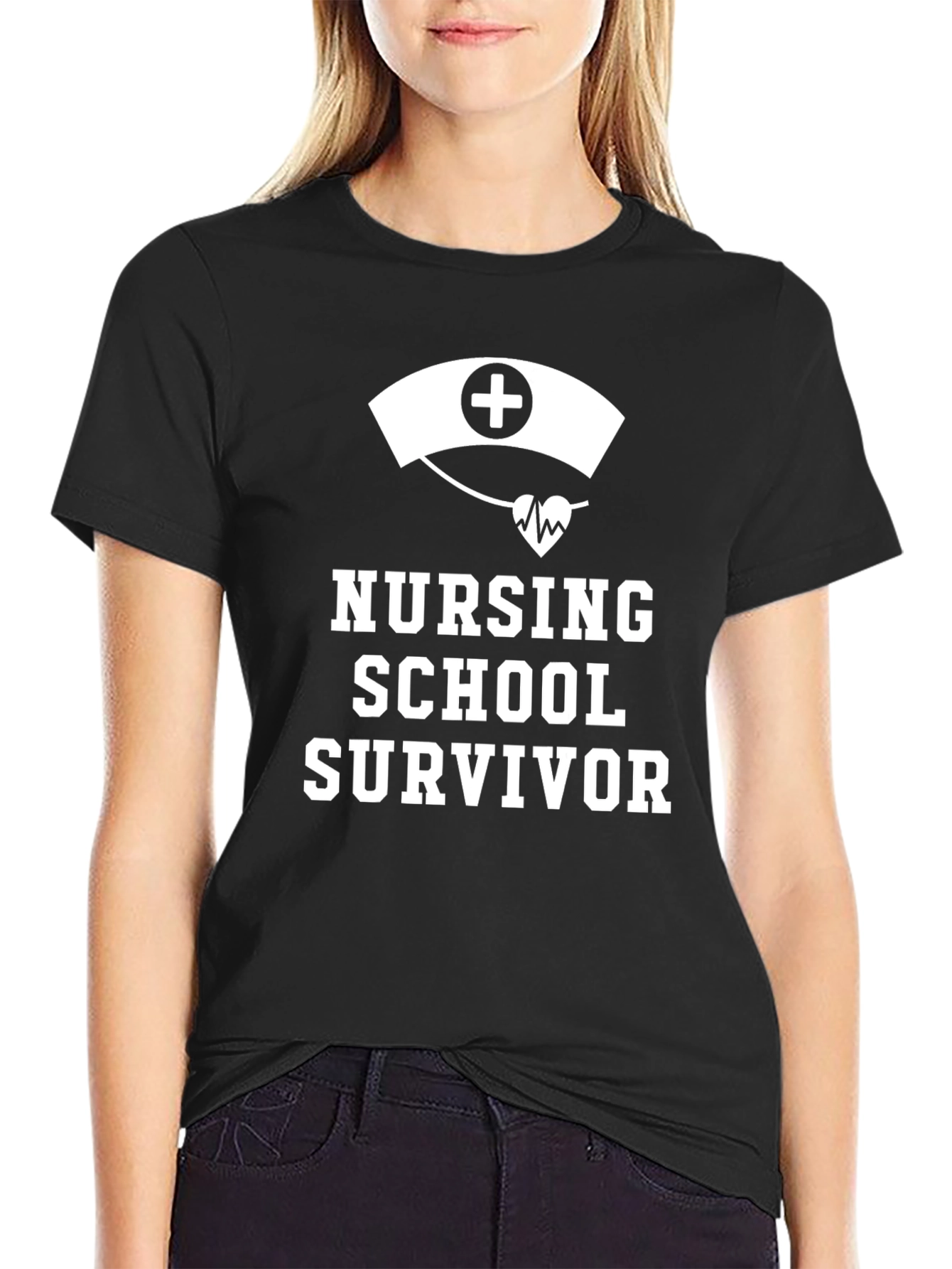 Nursing School Survivor T-Shirt - Nurse Graduation Gift