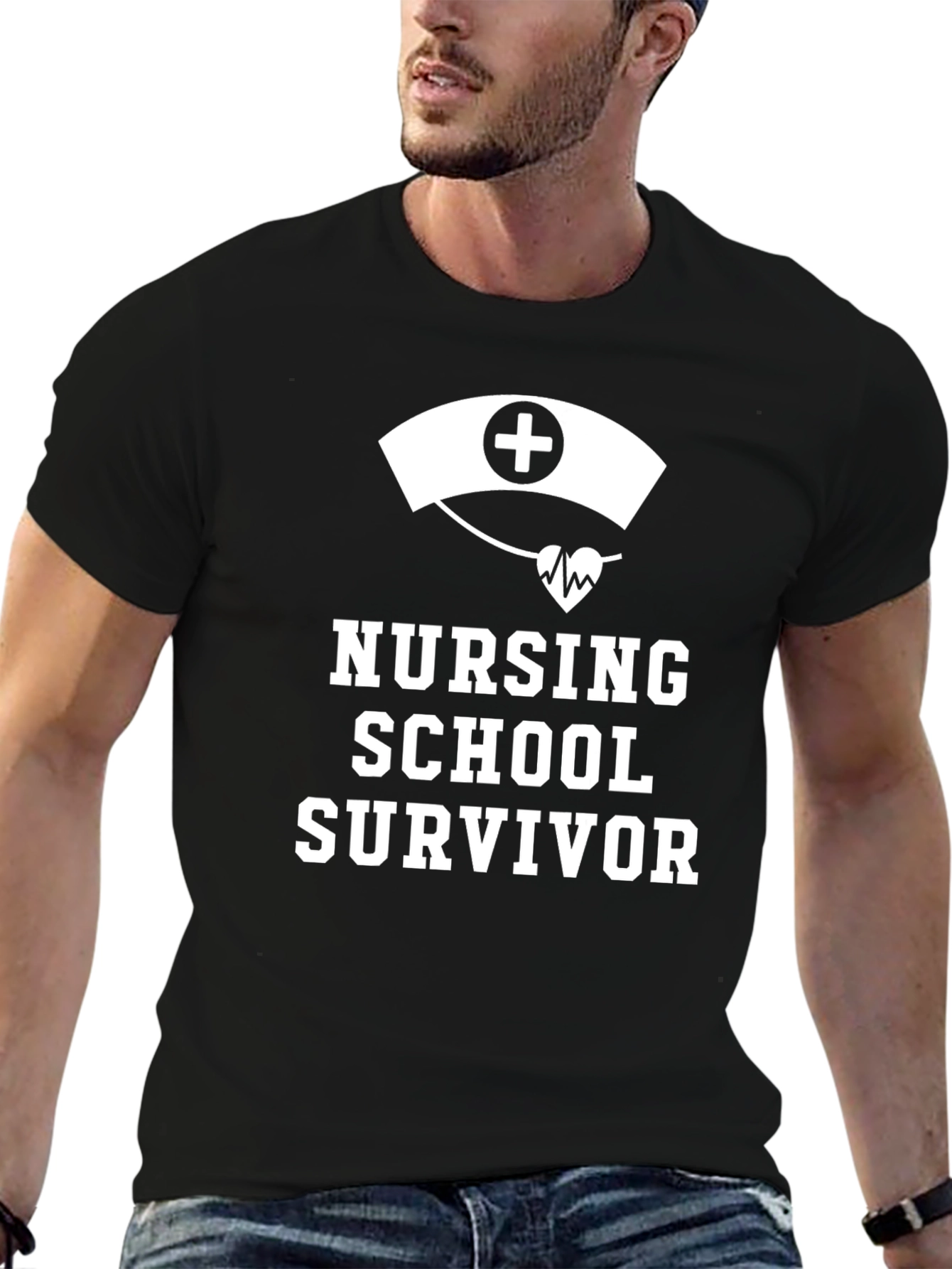 Nursing School Survivor T-Shirt - Nurse Graduation Gift