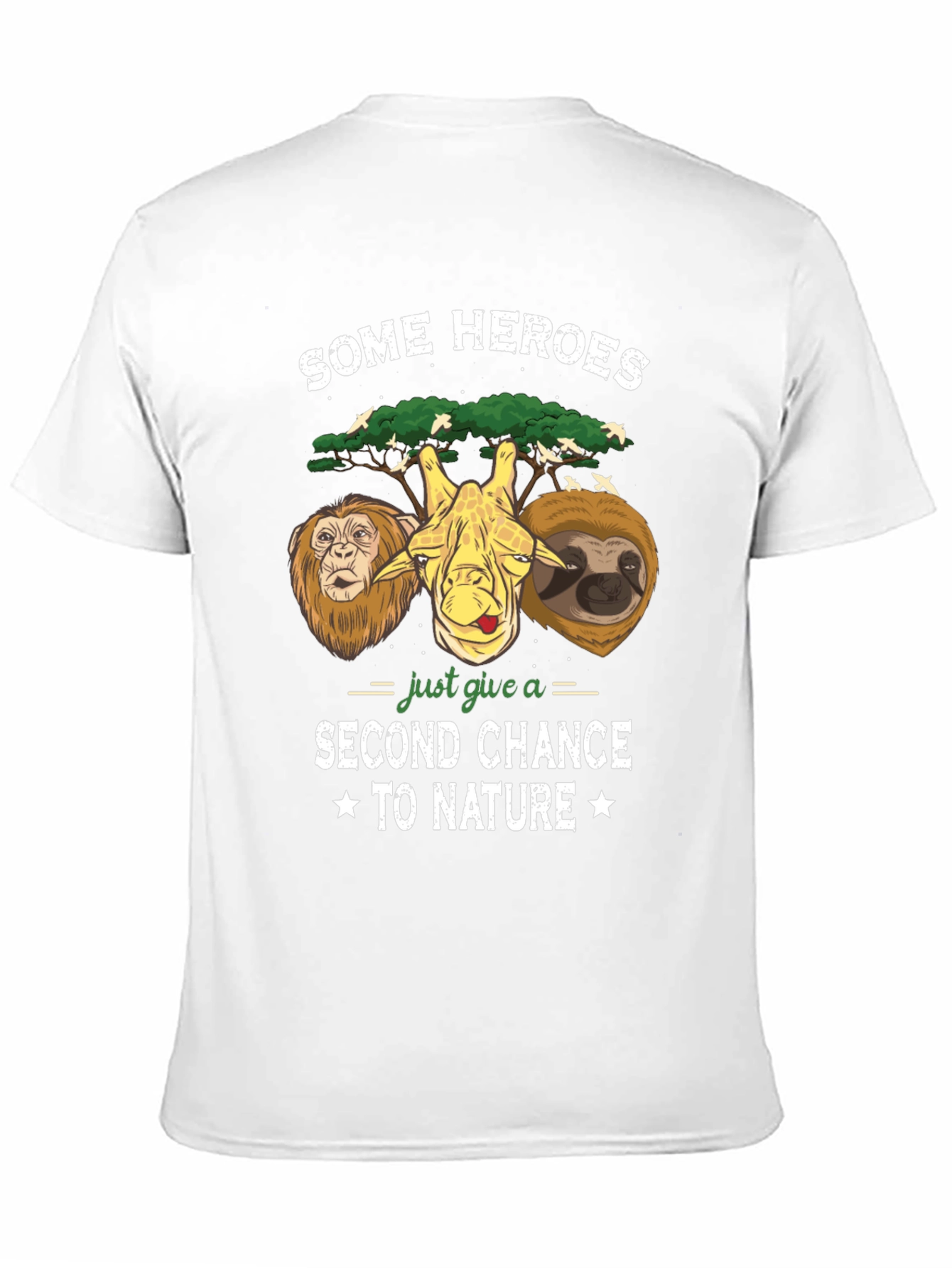 Some Heroes Animal Graphic T-Shirt