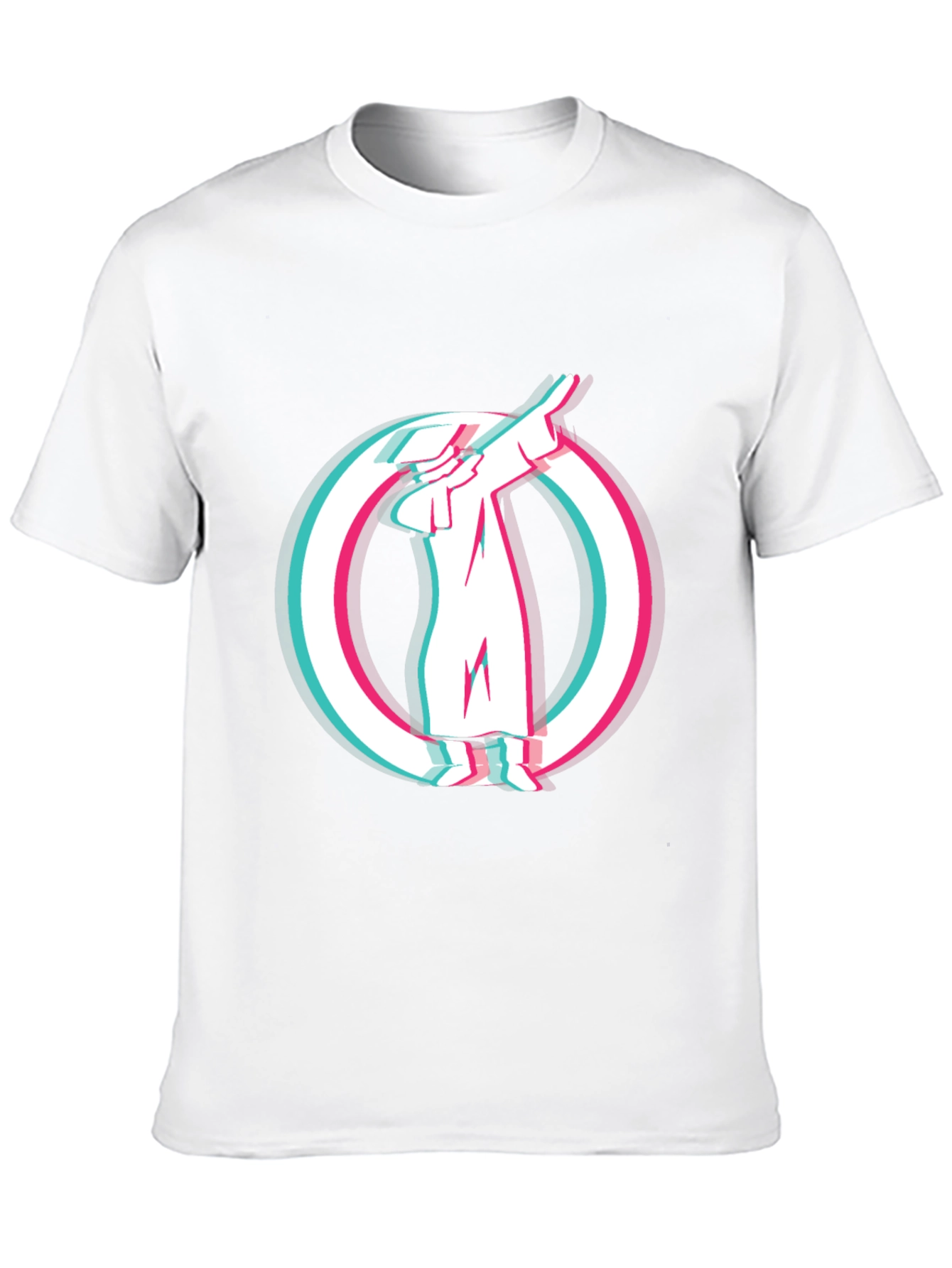Dabbing Figure Graphic T-Shirt