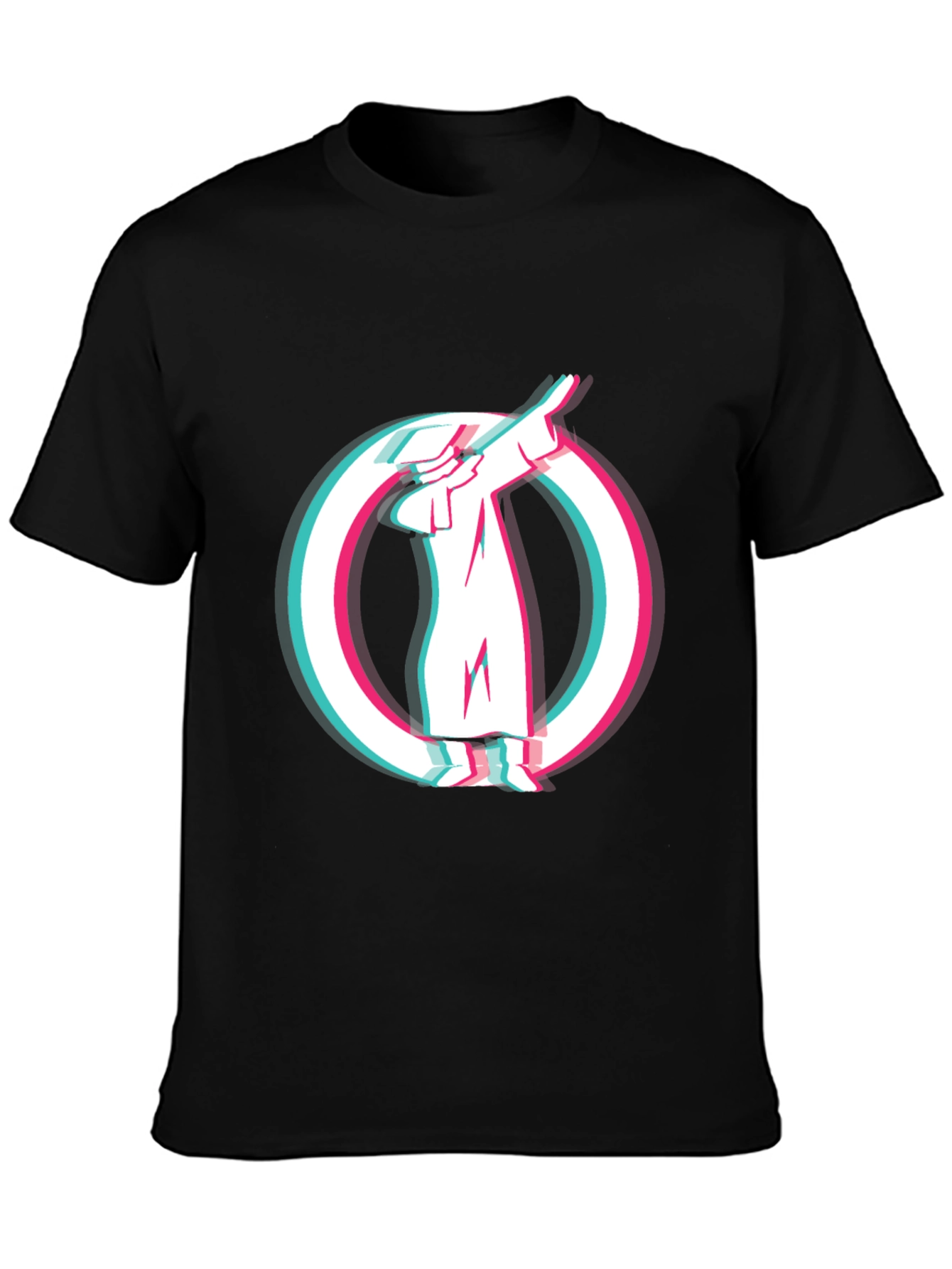 Dabbing Figure Graphic T-Shirt