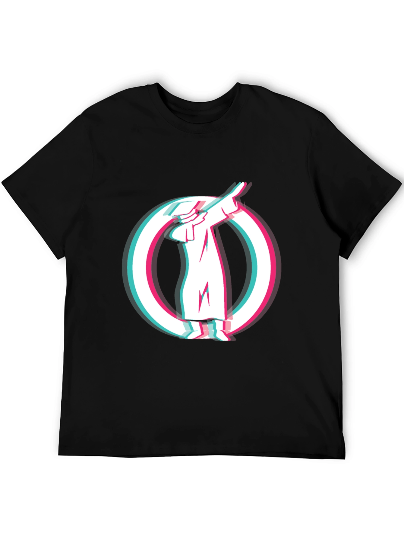Dabbing Figure Graphic T-Shirt