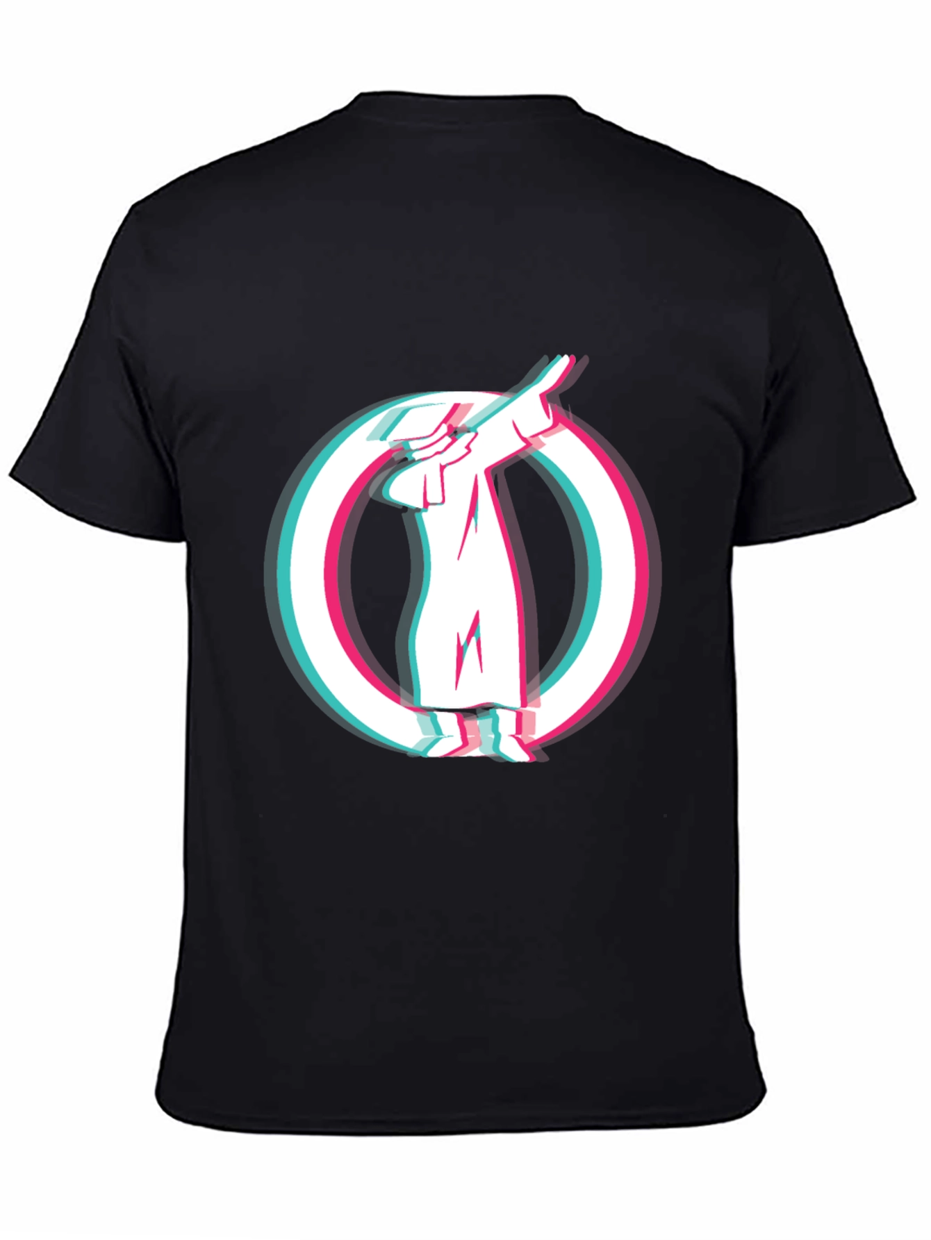 Dabbing Figure Graphic T-Shirt