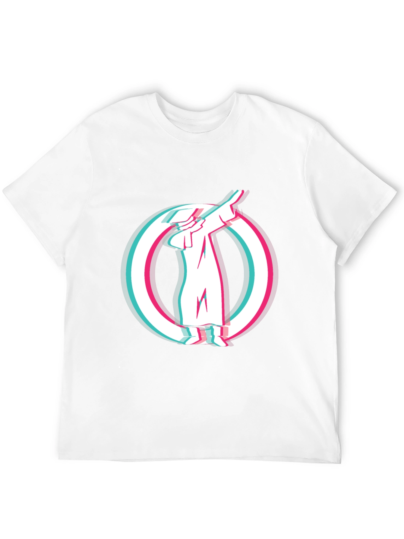 Dabbing Figure Graphic T-Shirt
