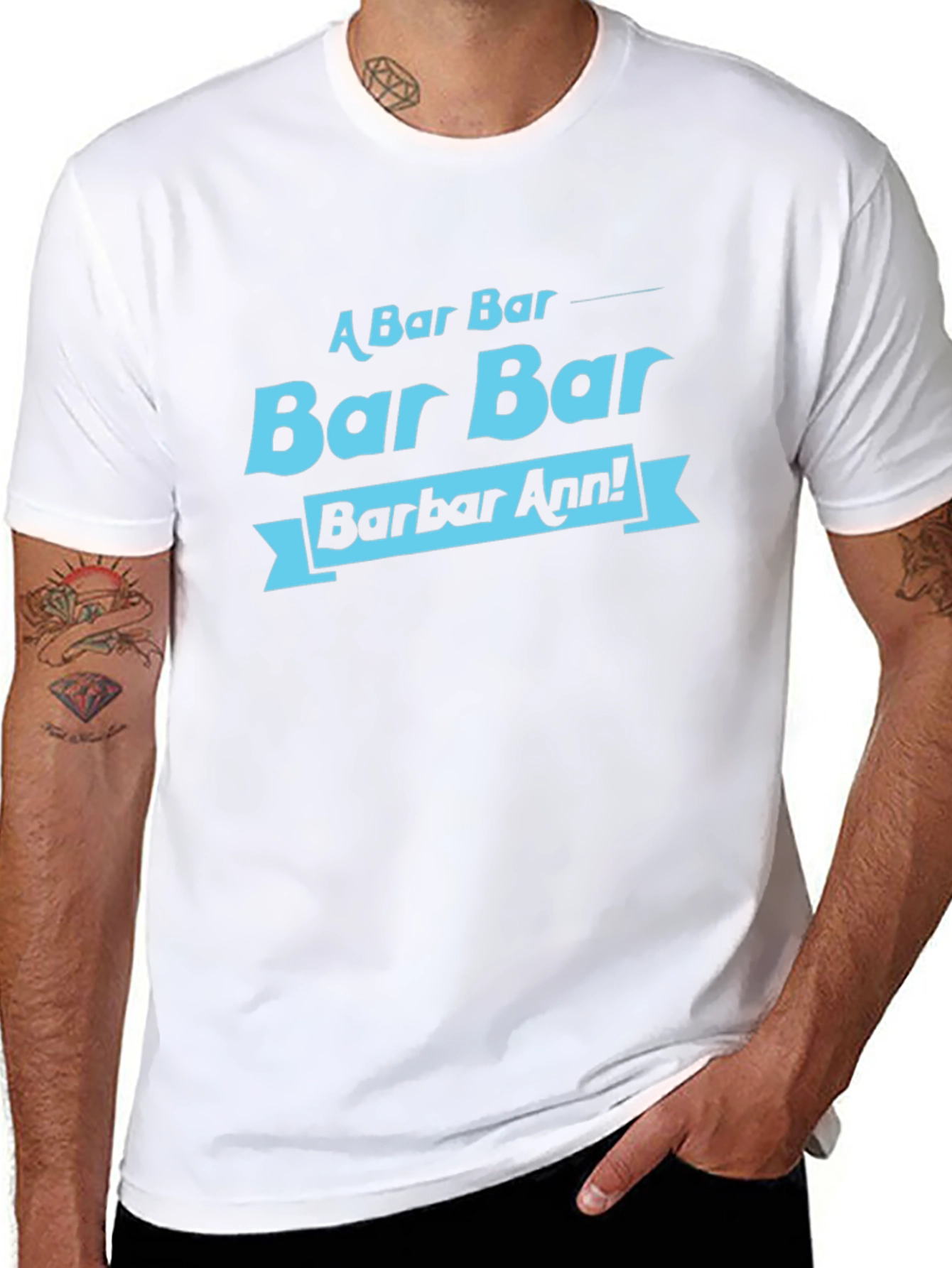 Bar Bar Barbar Ann! T-Shirt - Cool Retro Design