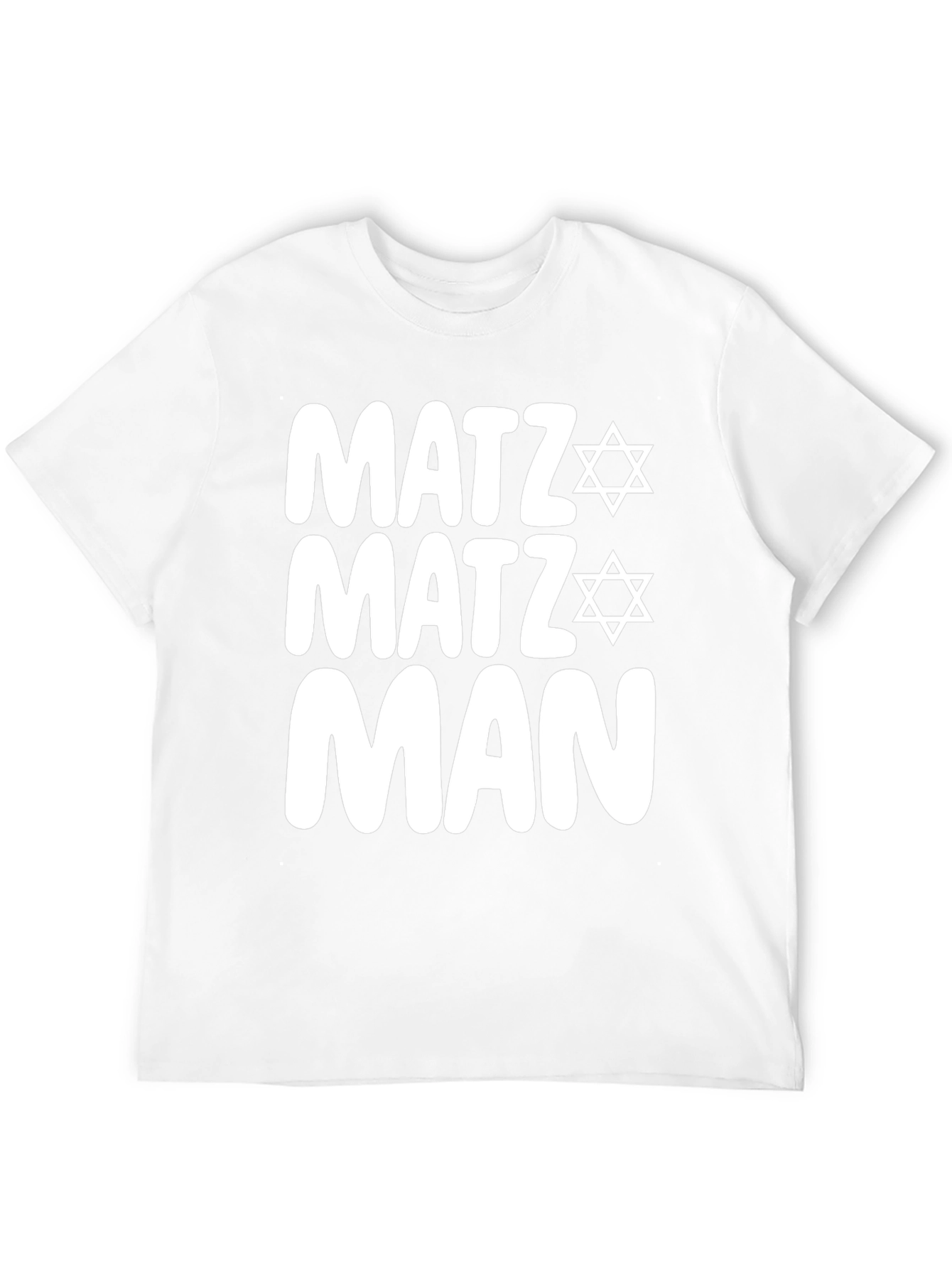 Matzah Man Graphic T-Shirt - Jewish Holiday Tee