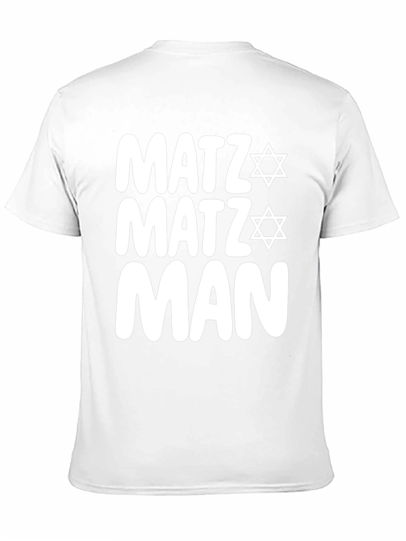 Matzah Man Graphic T-Shirt - Jewish Holiday Tee