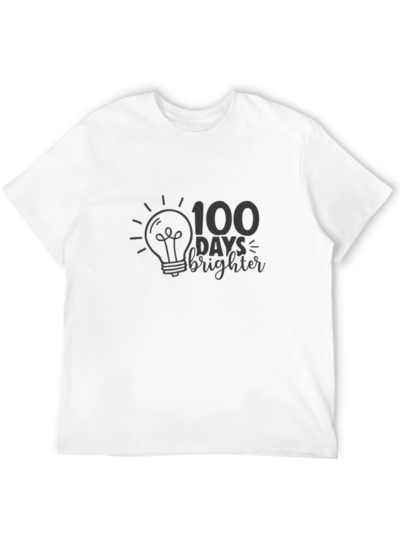 100 Days Brighter Graphic Tee