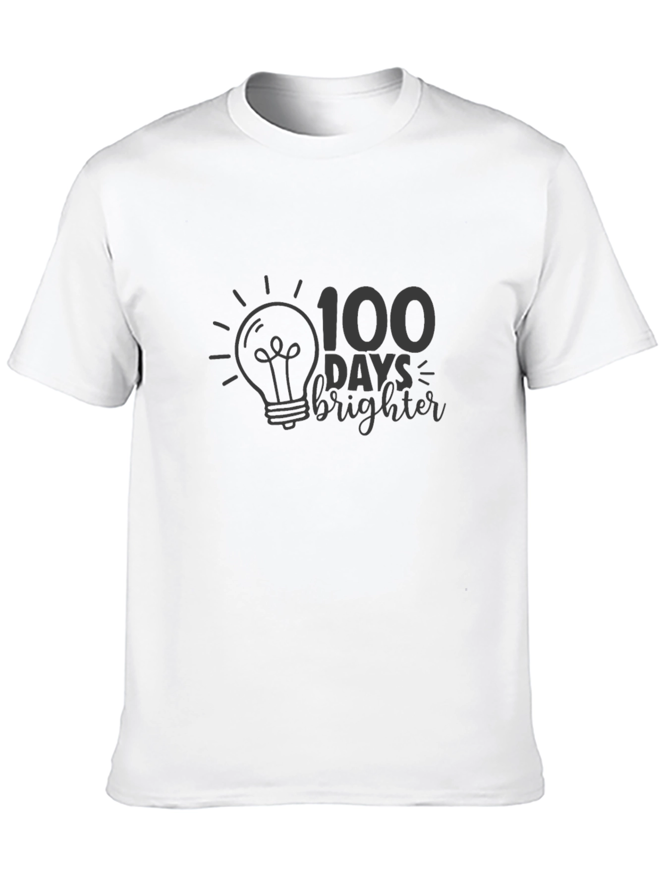100 Days Brighter Graphic Tee