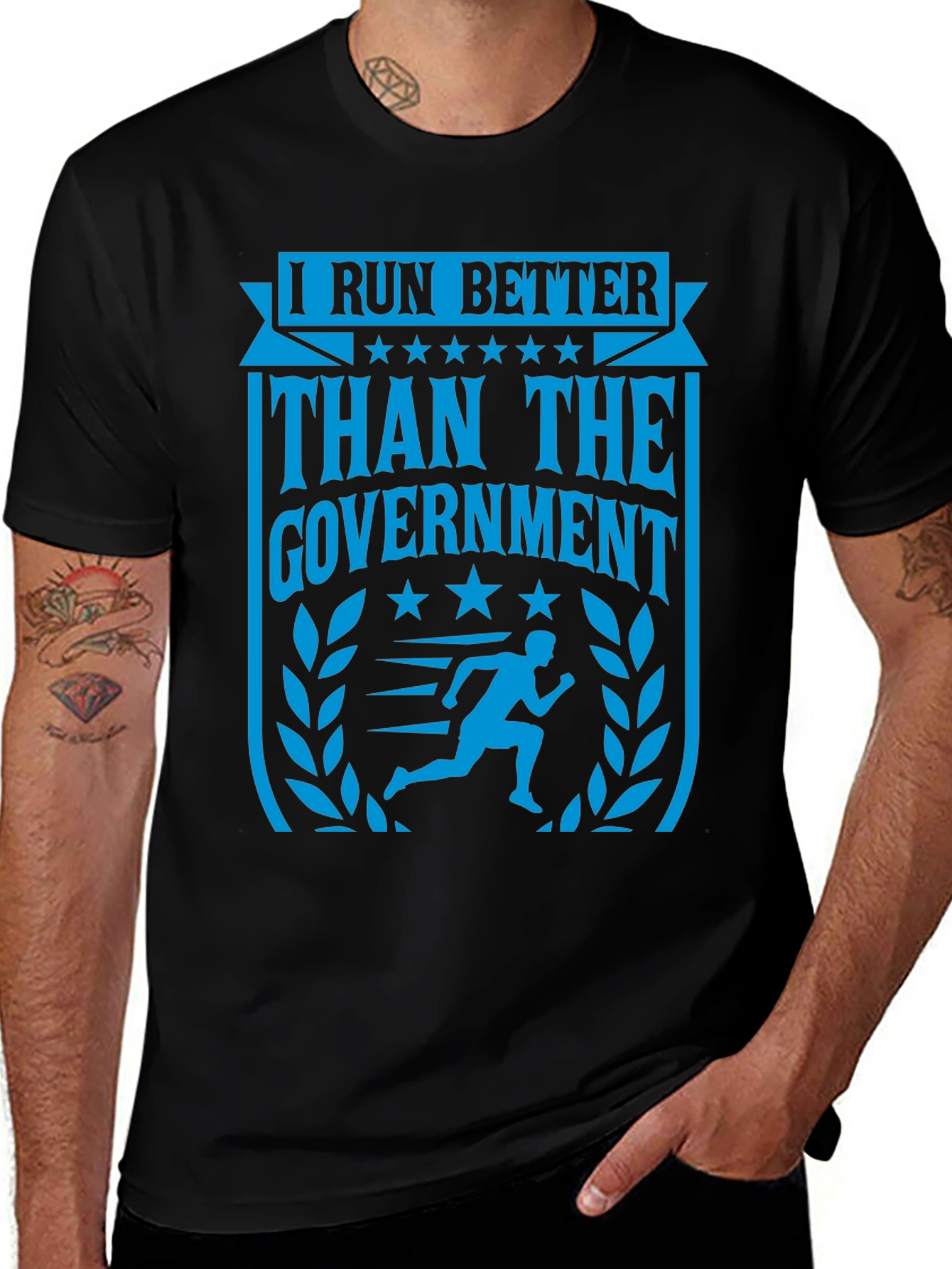 I Run Better Than The Government T-Shirt