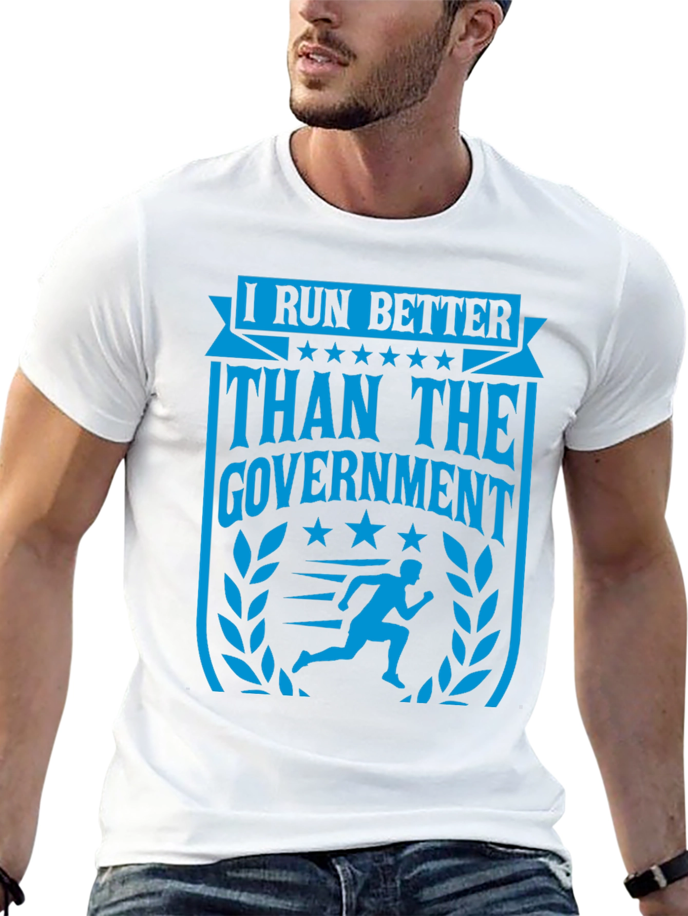 I Run Better Than The Government T-Shirt