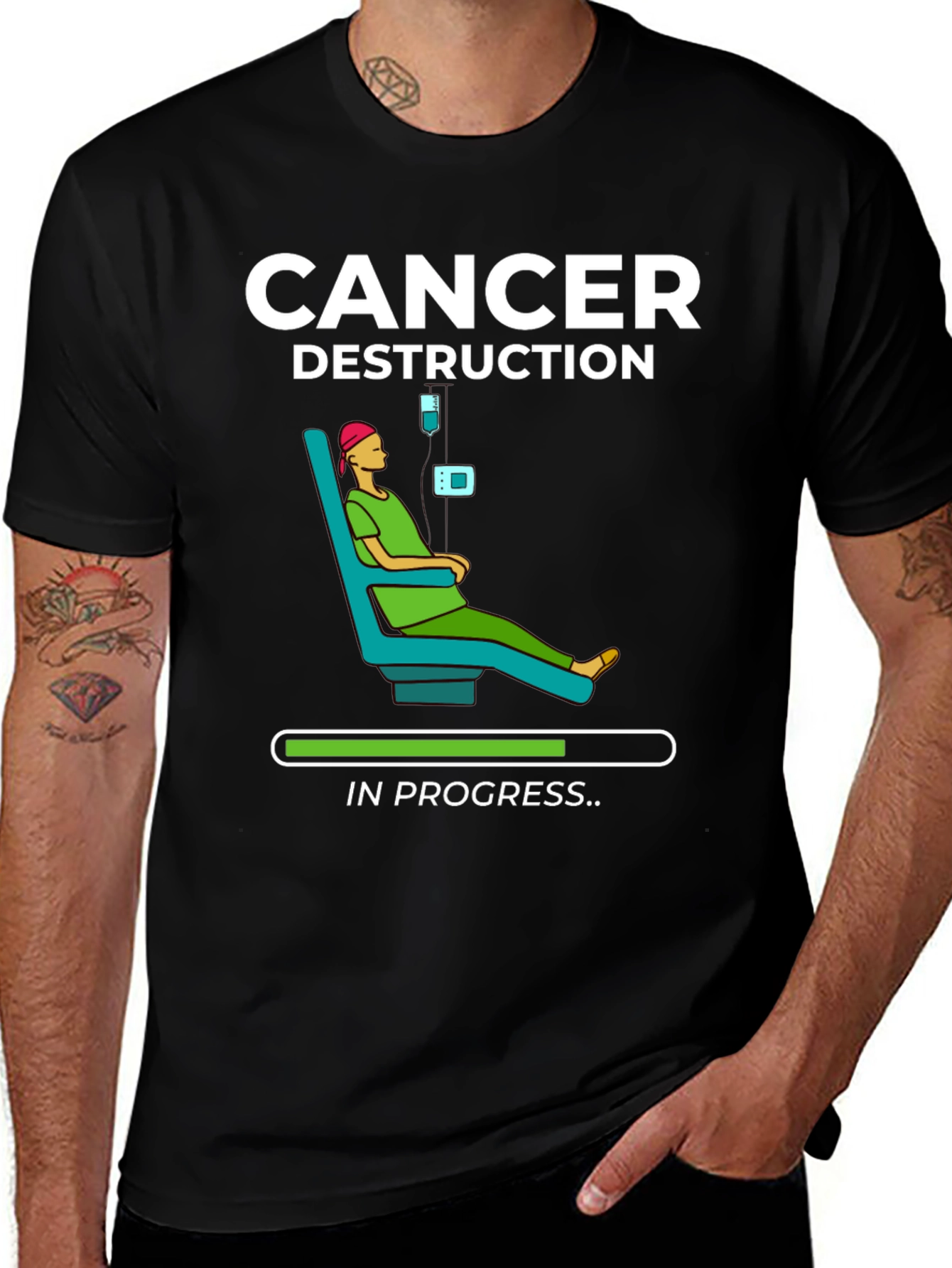 Cancer Destruction in Progress T-Shirt