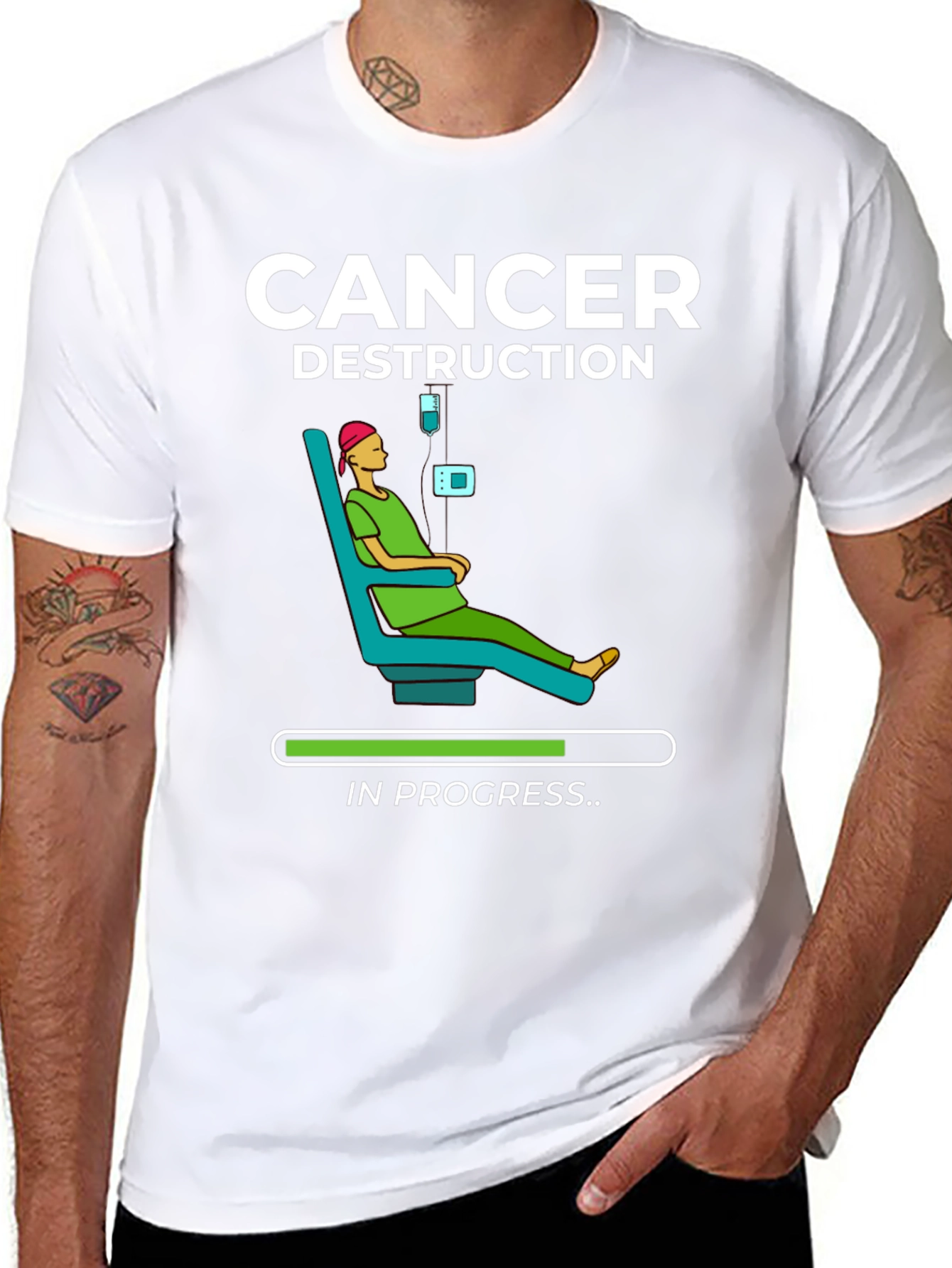 Cancer Destruction in Progress T-Shirt