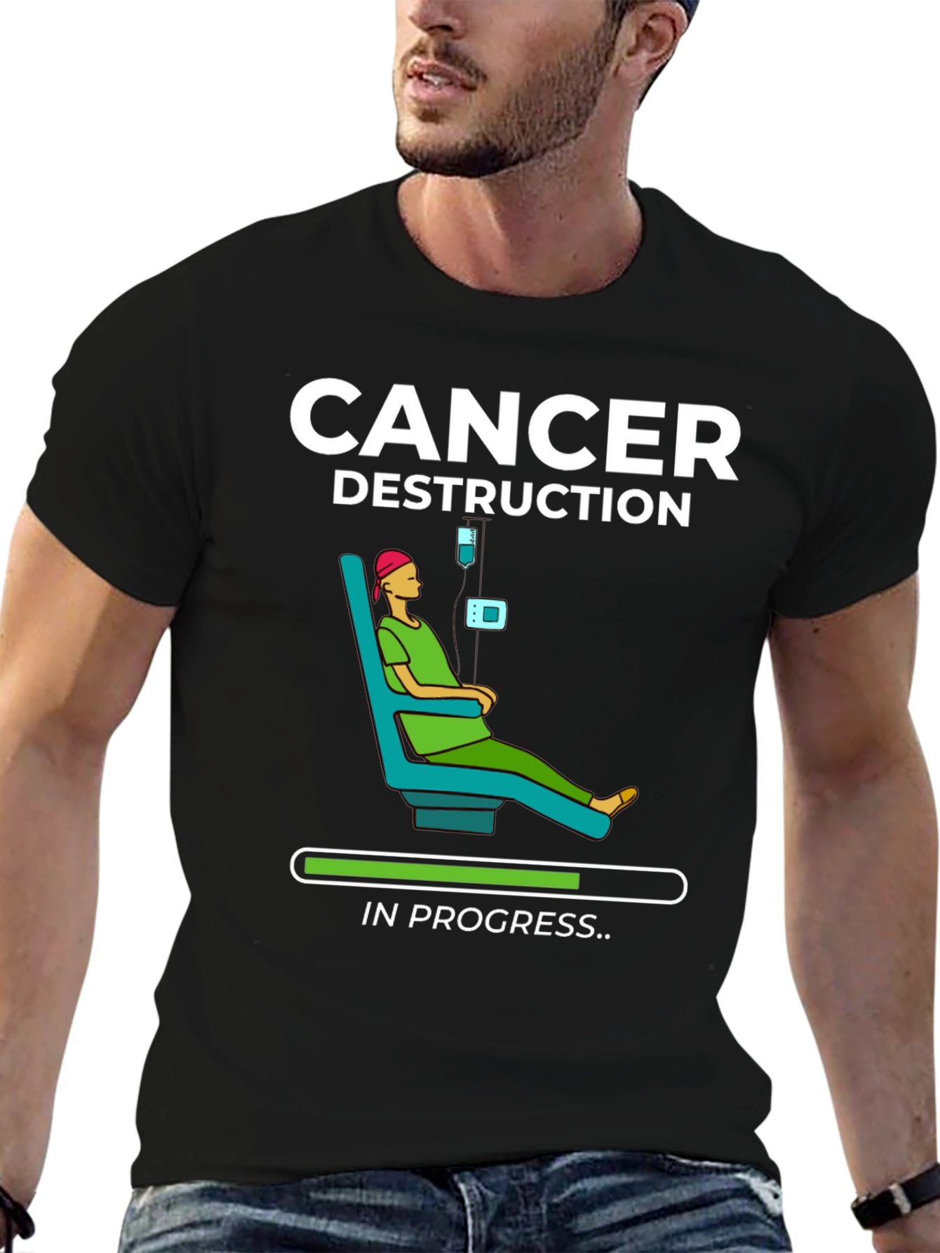 Cancer Destruction in Progress T-Shirt