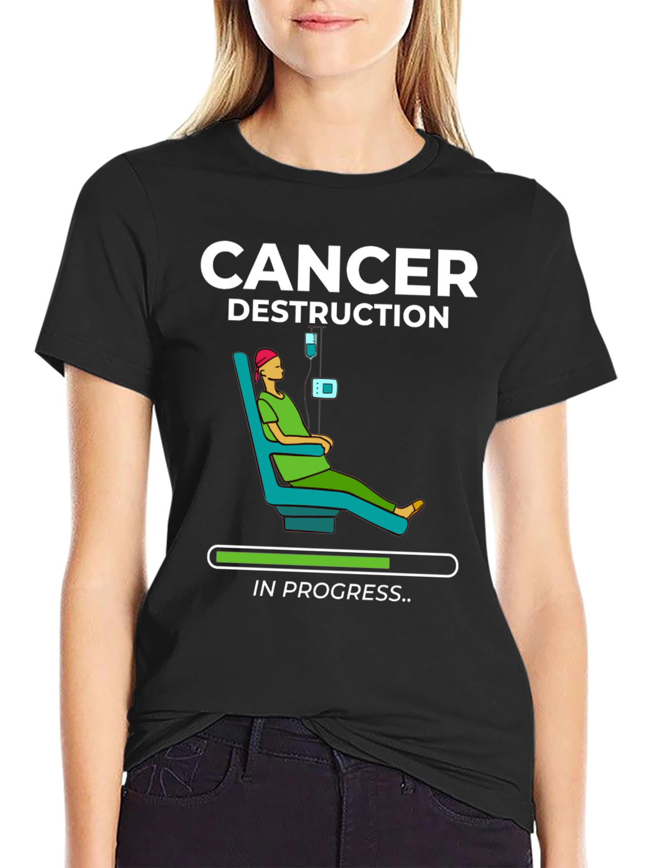 Cancer Destruction in Progress T-Shirt