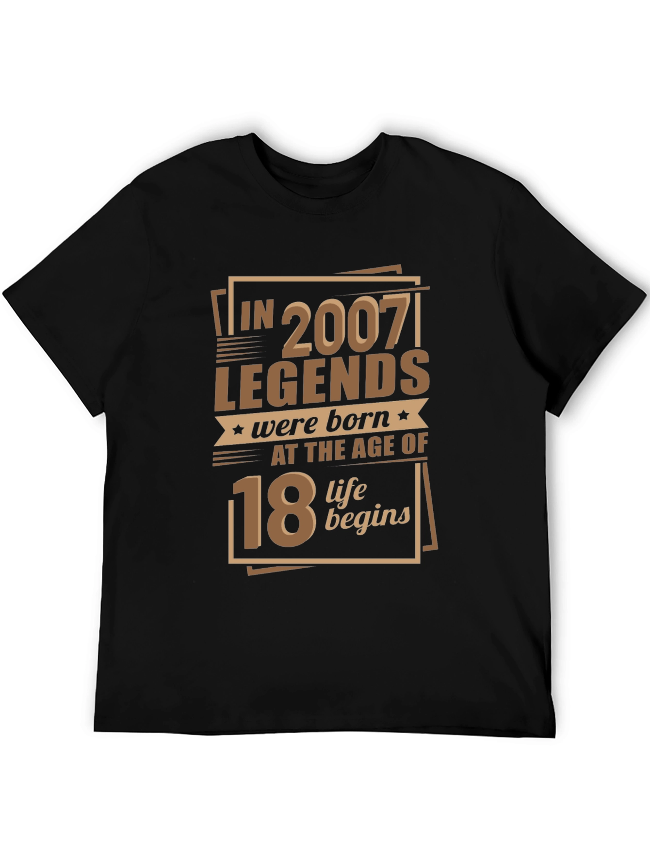 Legends Born 2007 Age 18 T-Shirt