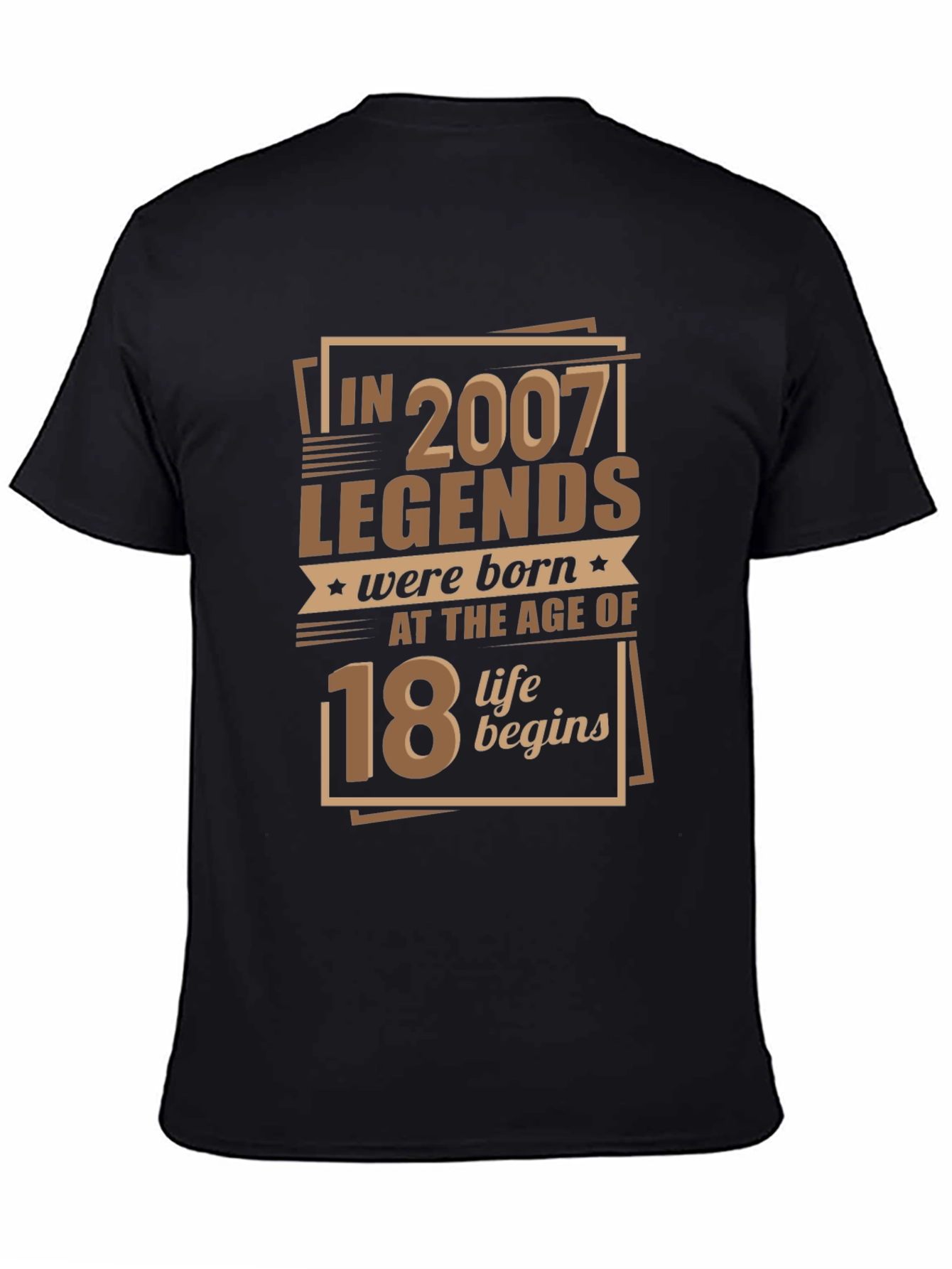 Legends Born 2007 Age 18 T-Shirt