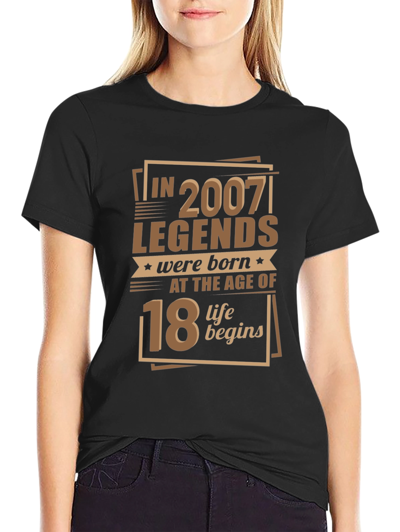 Legends Born 2007 Age 18 T-Shirt