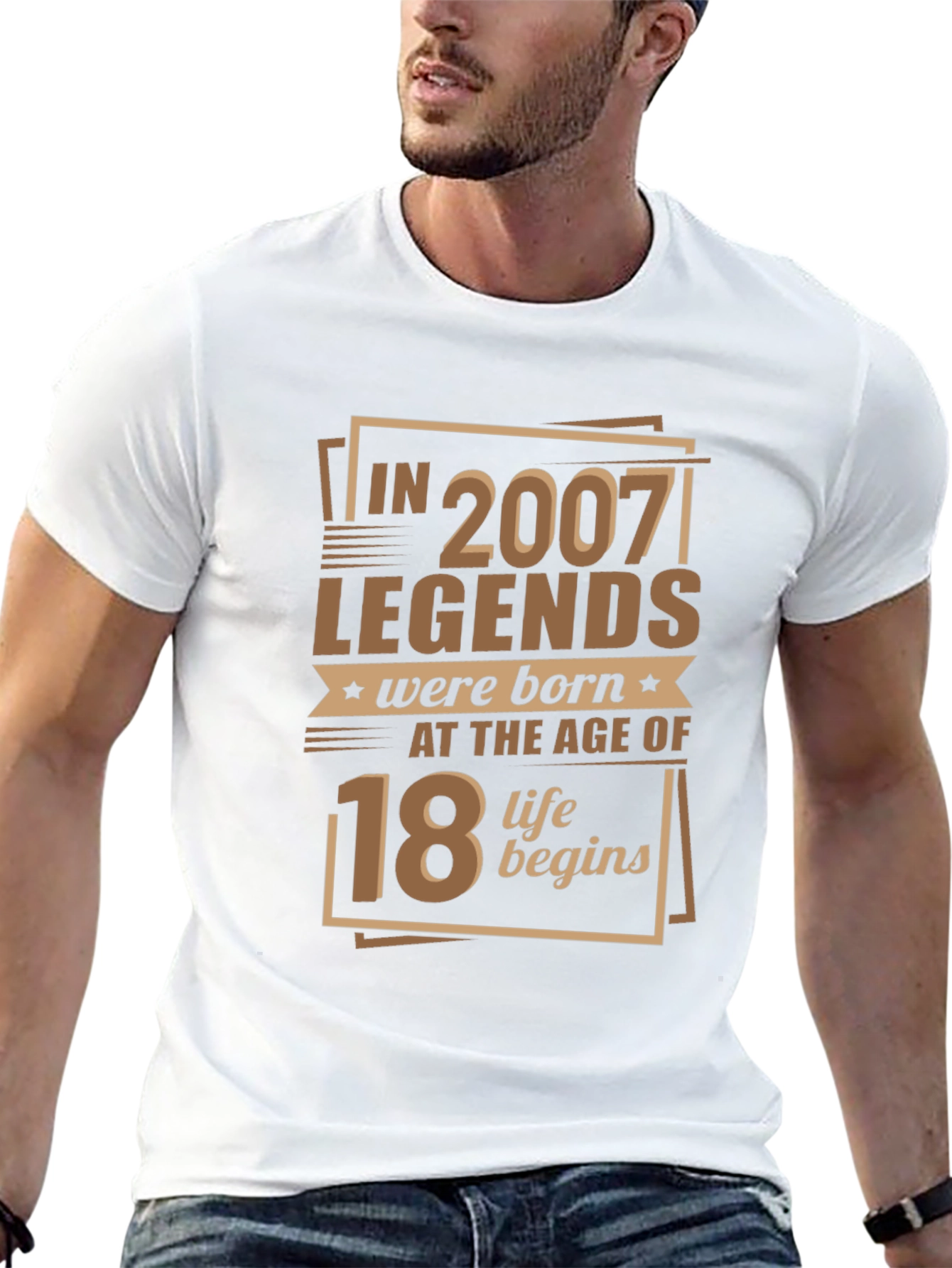 Legends Born 2007 Age 18 T-Shirt