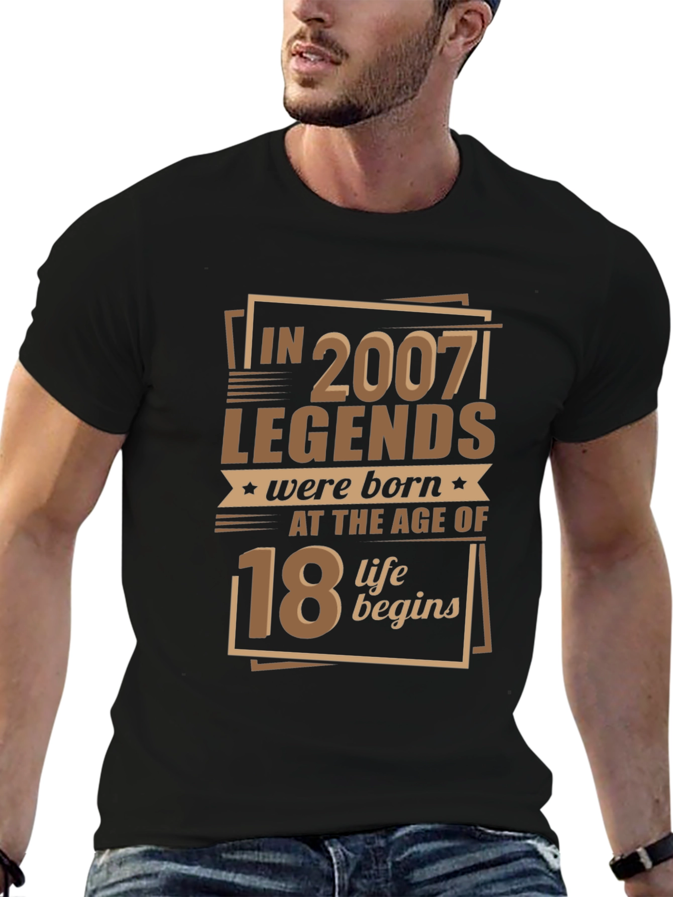 Legends Born 2007 Age 18 T-Shirt