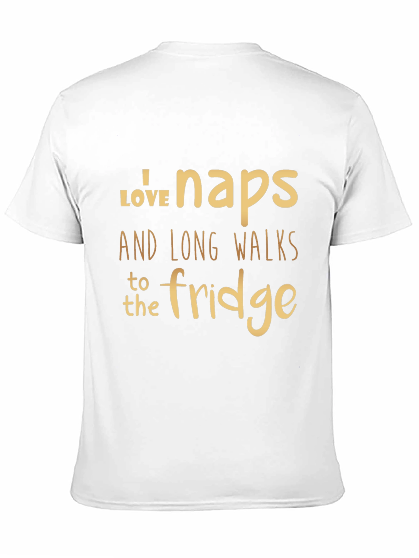Funny Naps and Fridge Walks Graphic T-Shirt