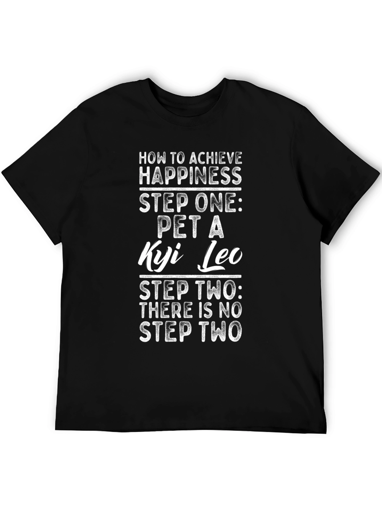 Kyi Leo Pet Lover Graphic T-Shirt