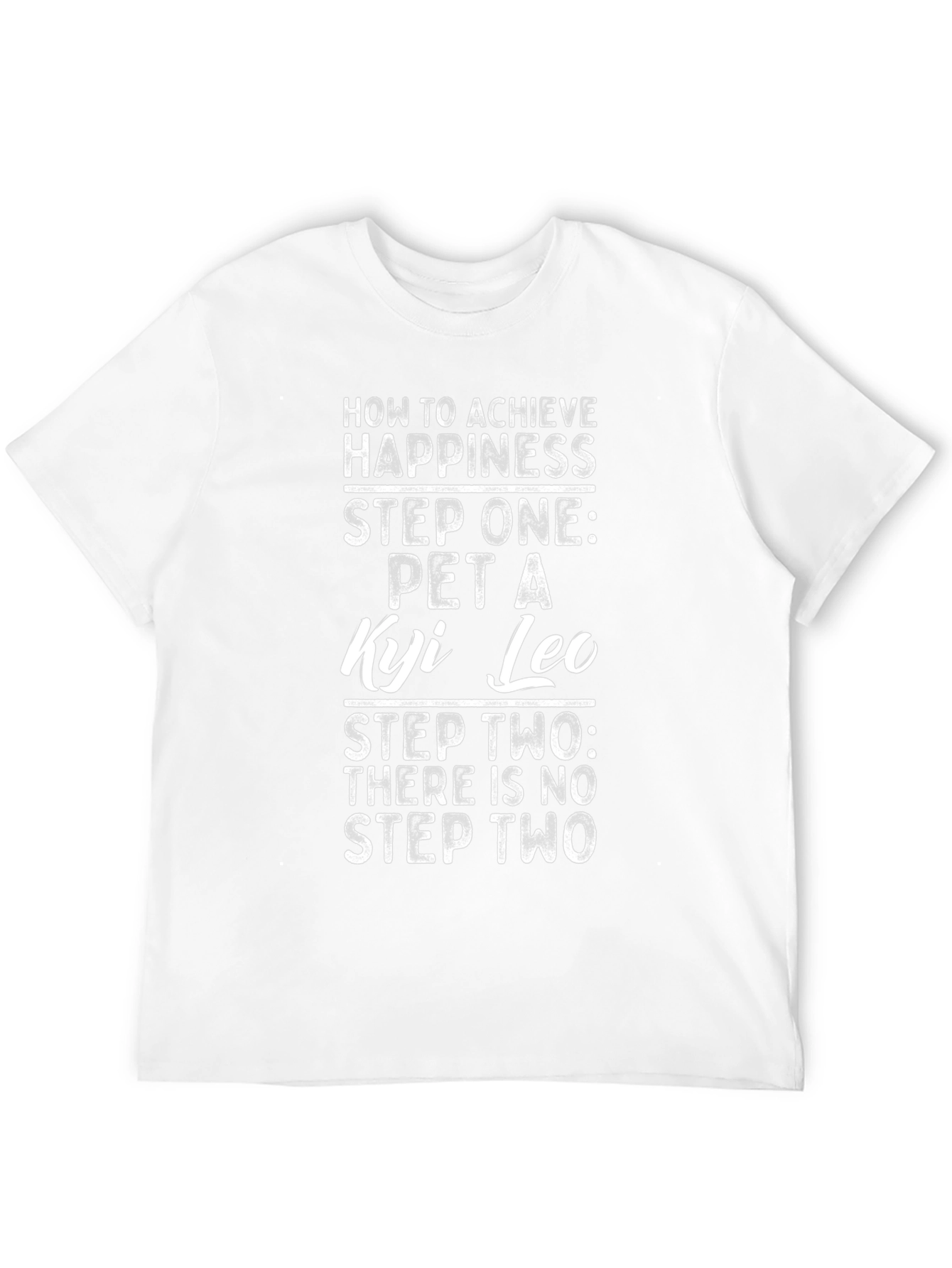 Kyi Leo Pet Lover Graphic T-Shirt