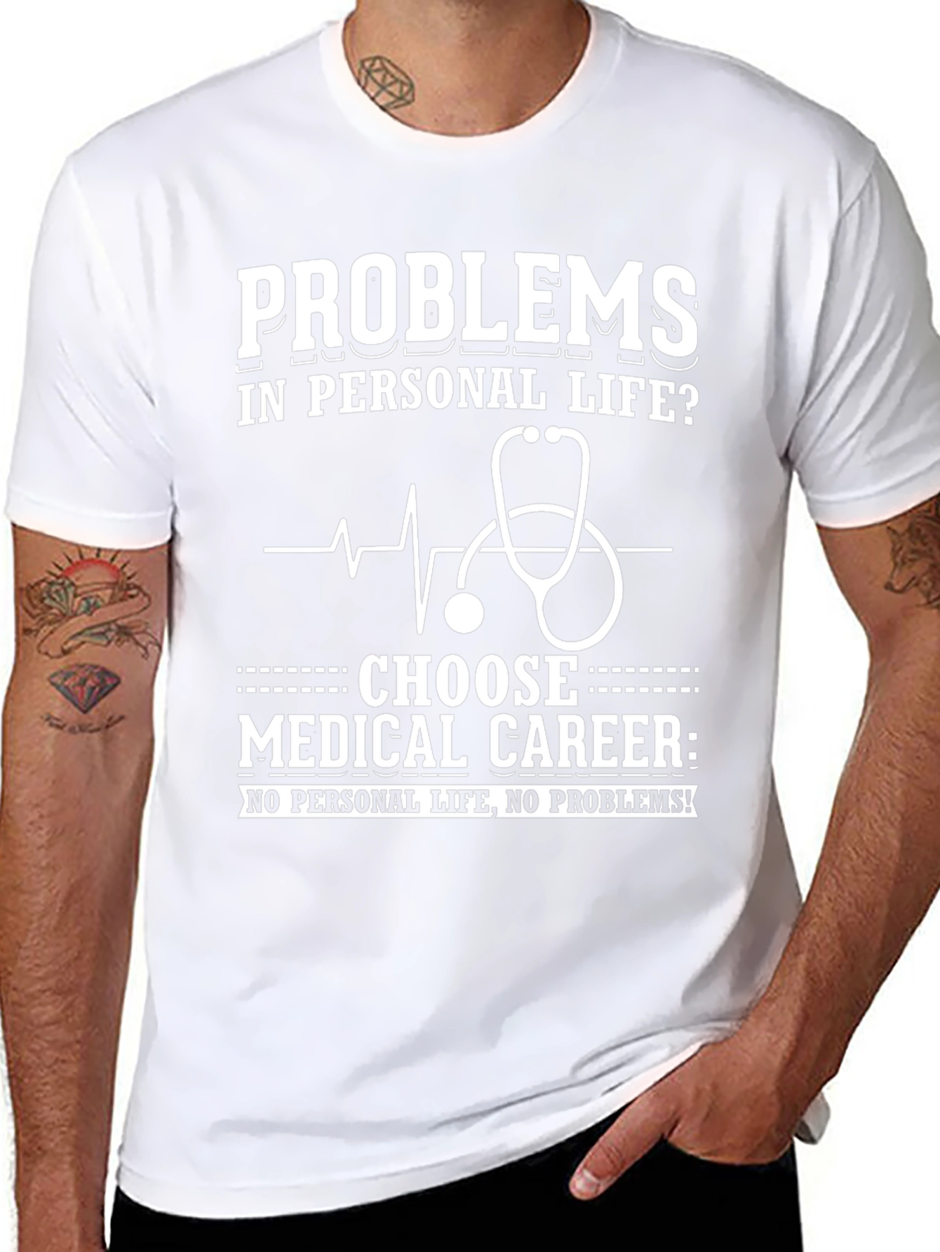 Problems? Choose Medical Career Graphic Tee