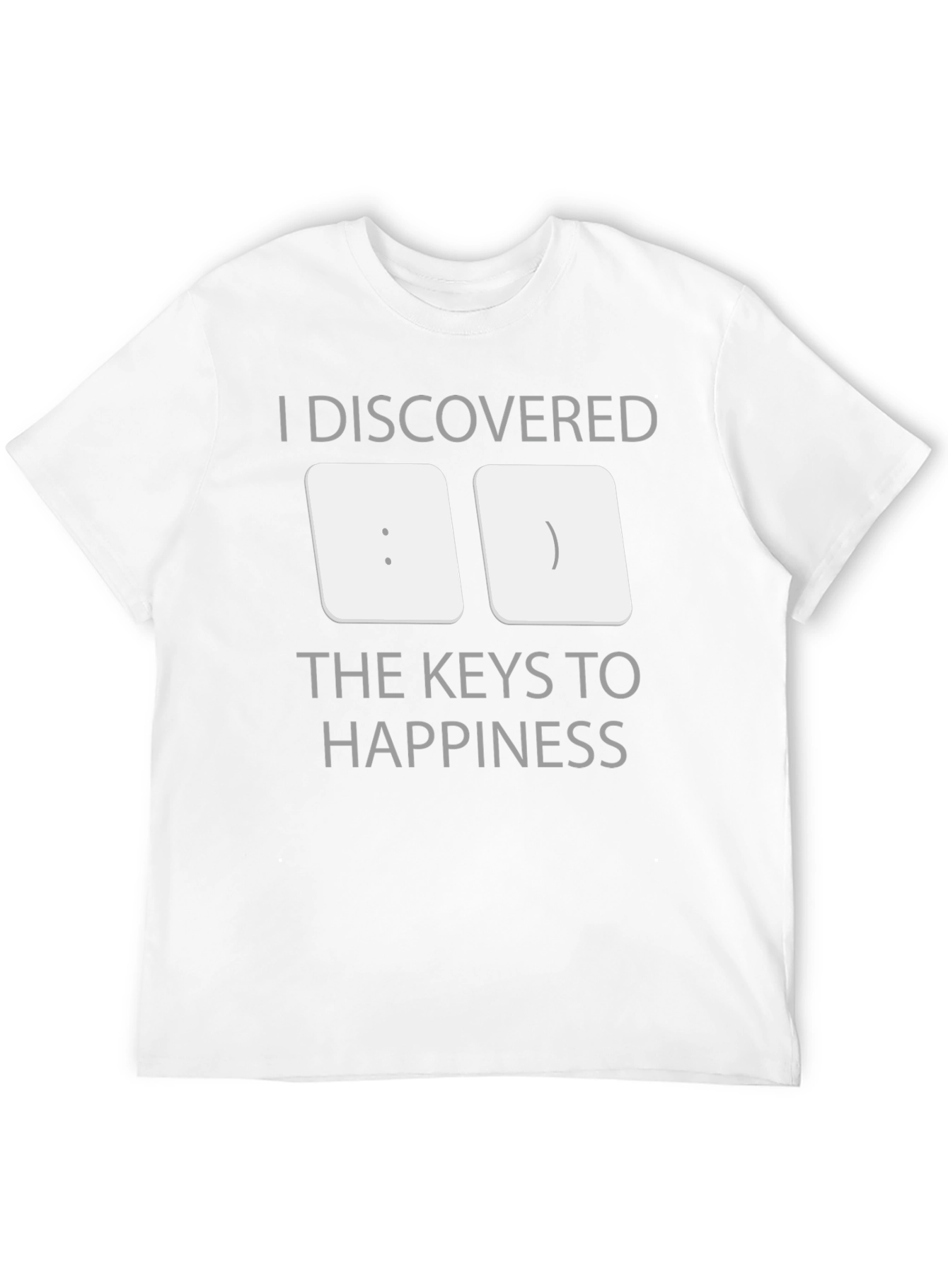Keys to Happiness T-Shirt - Funny Programmer Tee