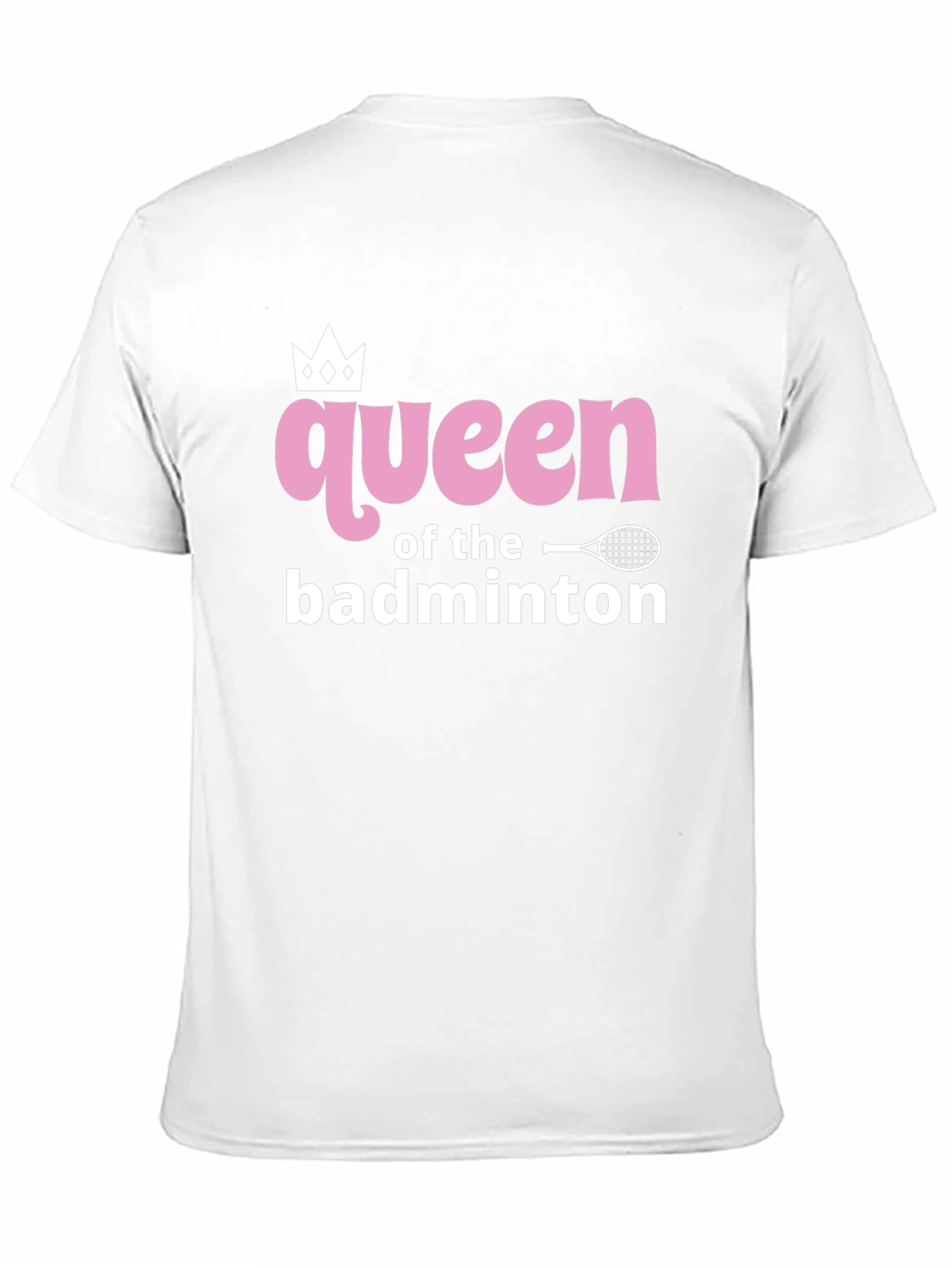 Queen of Badminton Graphic Tee