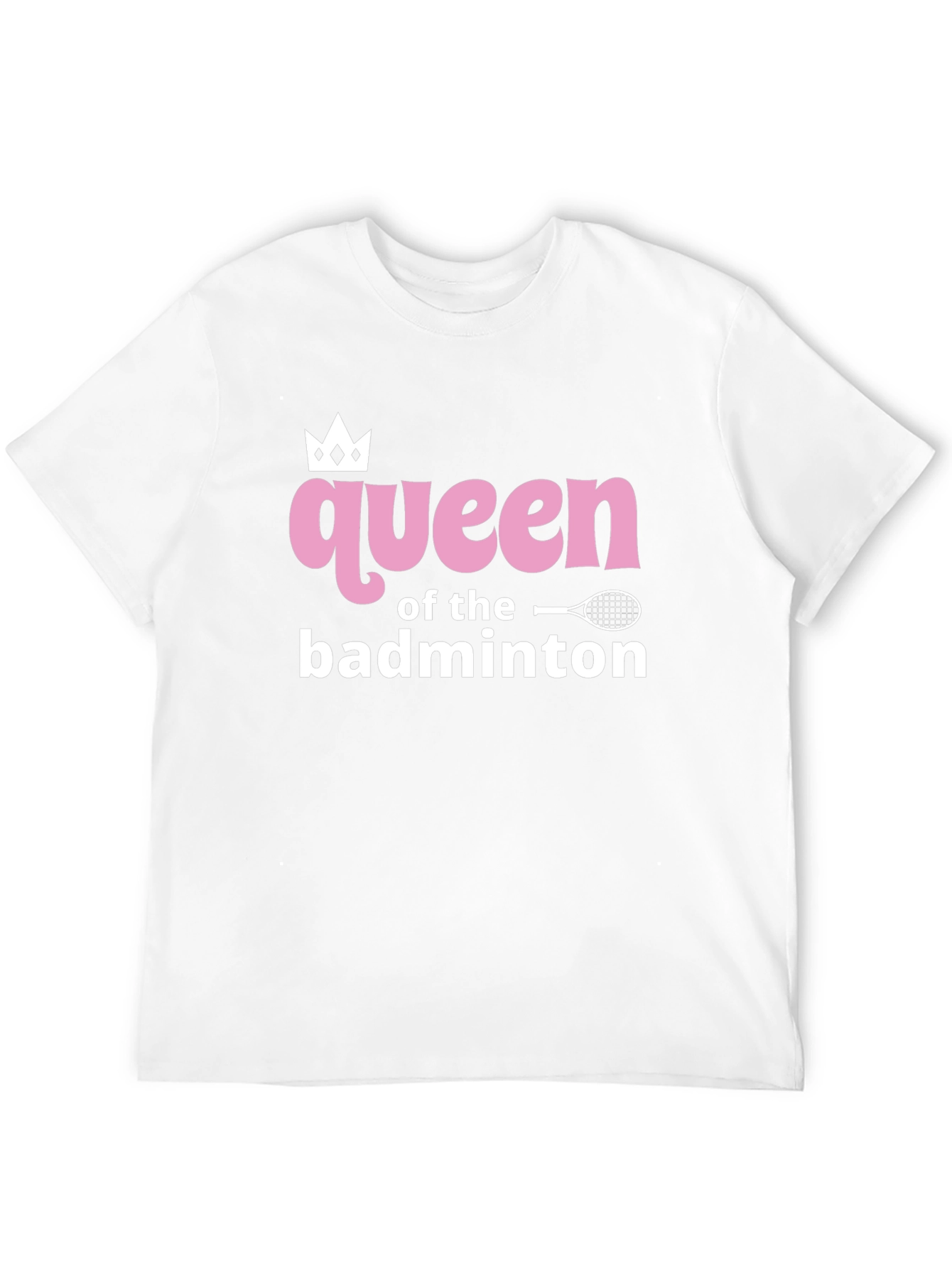 Queen of Badminton Graphic Tee