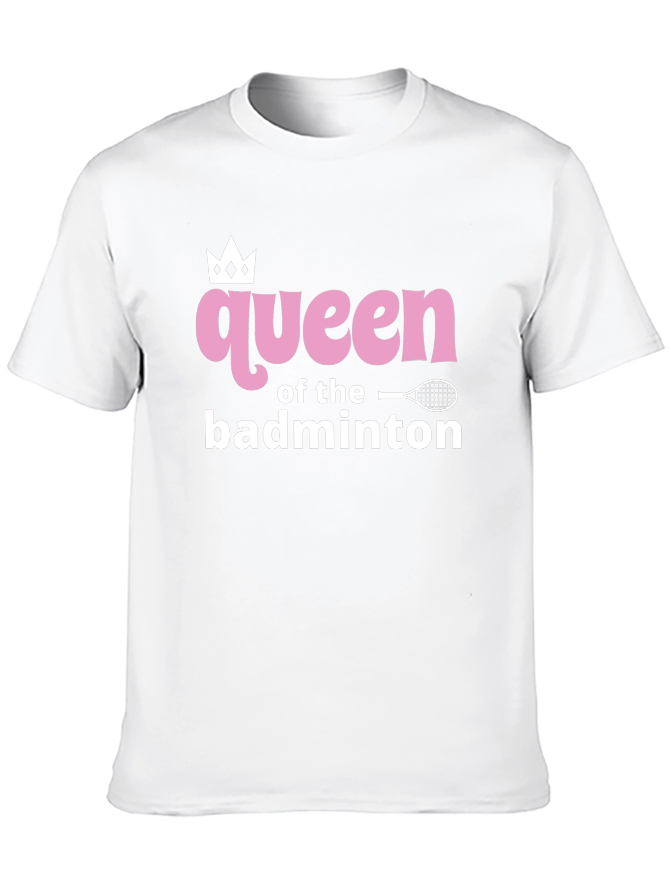 Queen of Badminton Graphic Tee