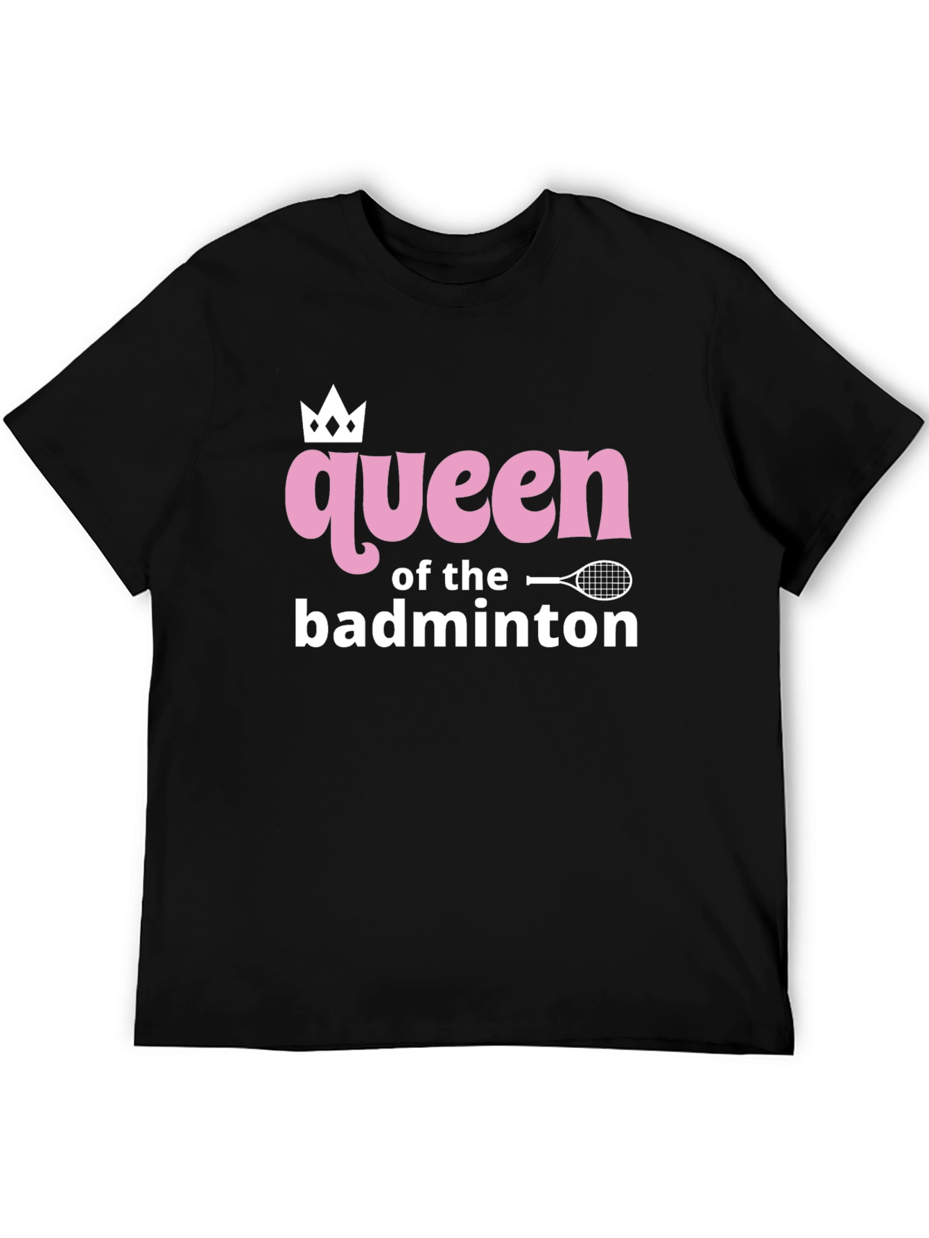 Queen of Badminton Graphic Tee