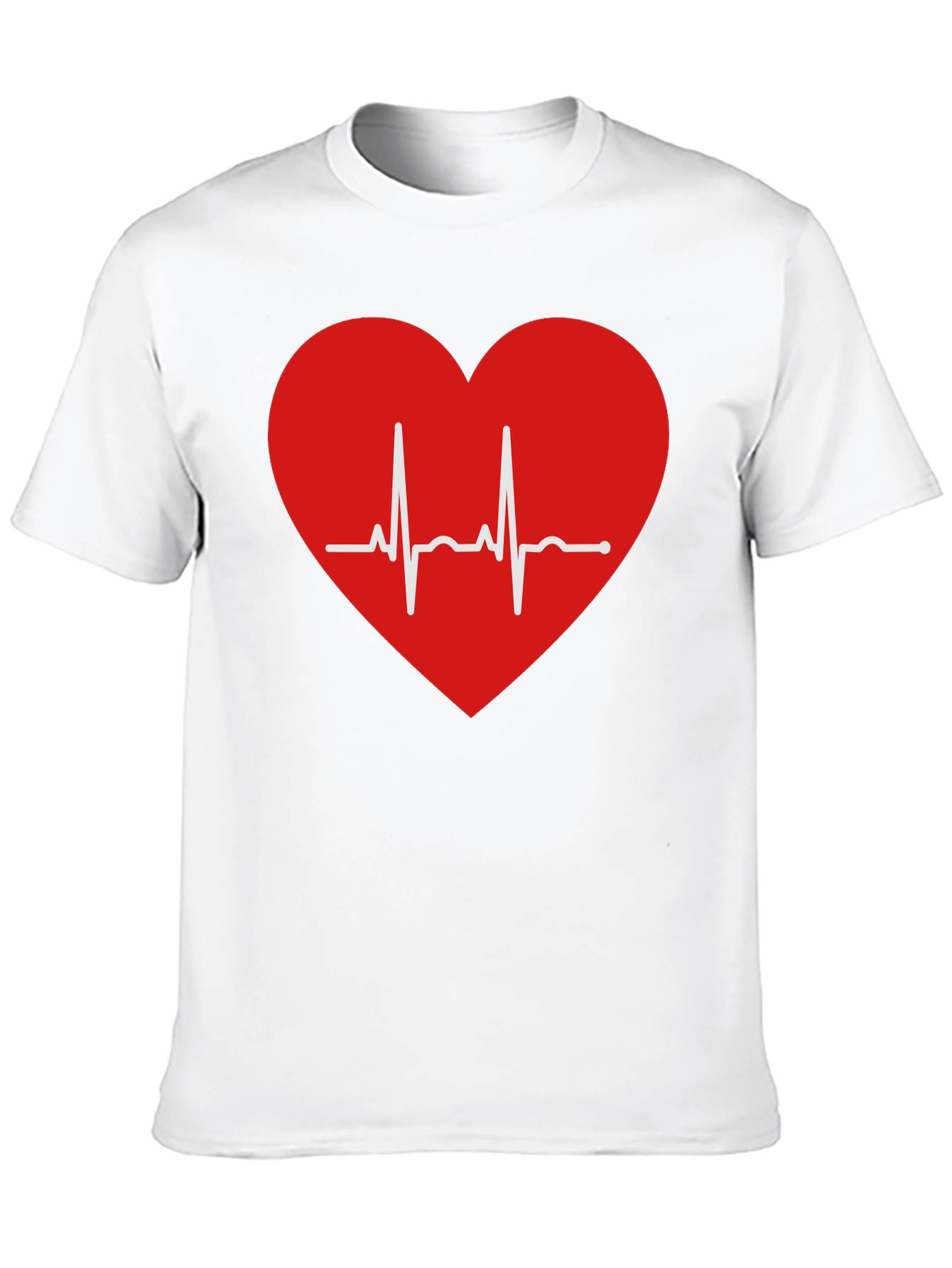 Heartbeat Graphic Tee - Stylish & Comfortable