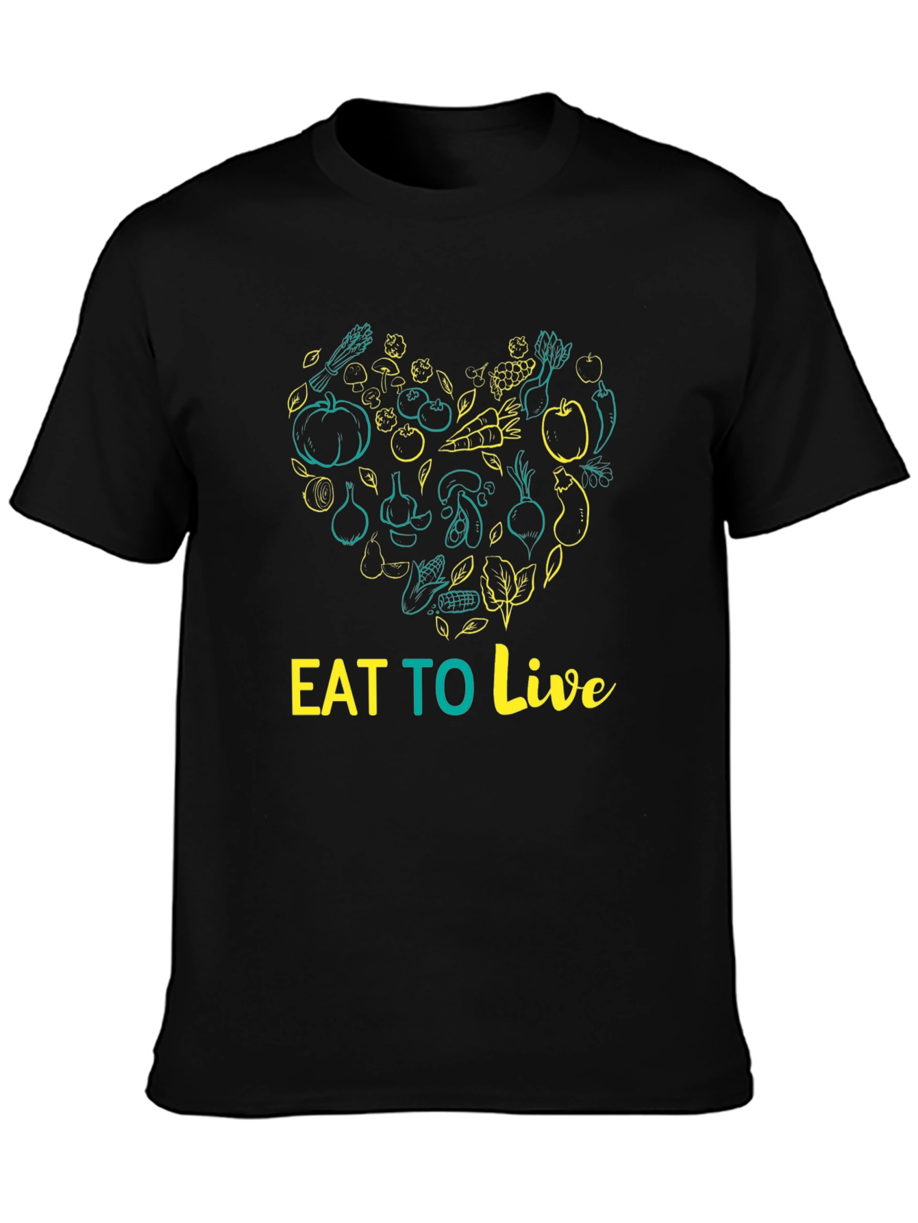 Eat To Live Vegan T-Shirt