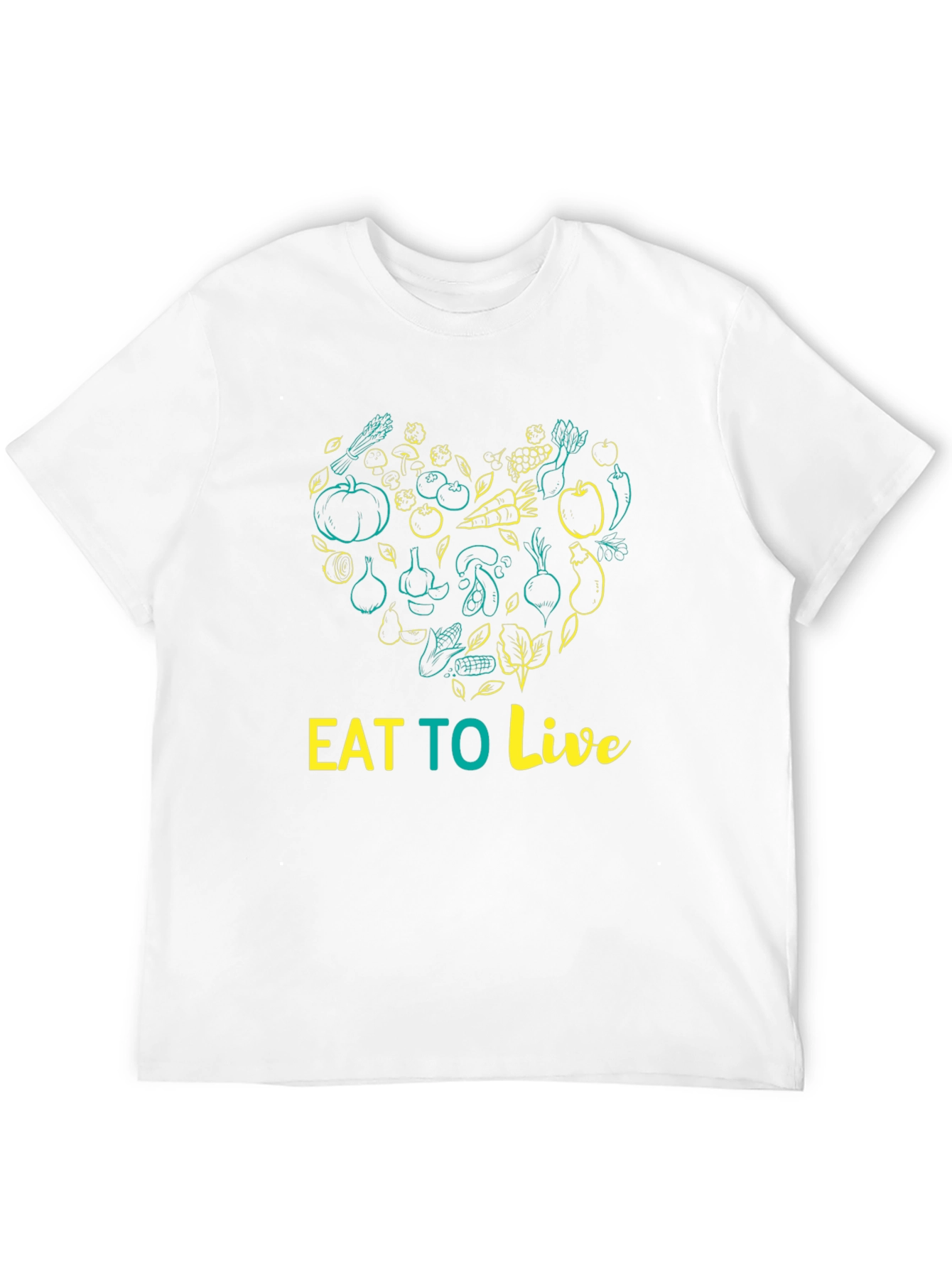 Eat To Live Vegan T-Shirt