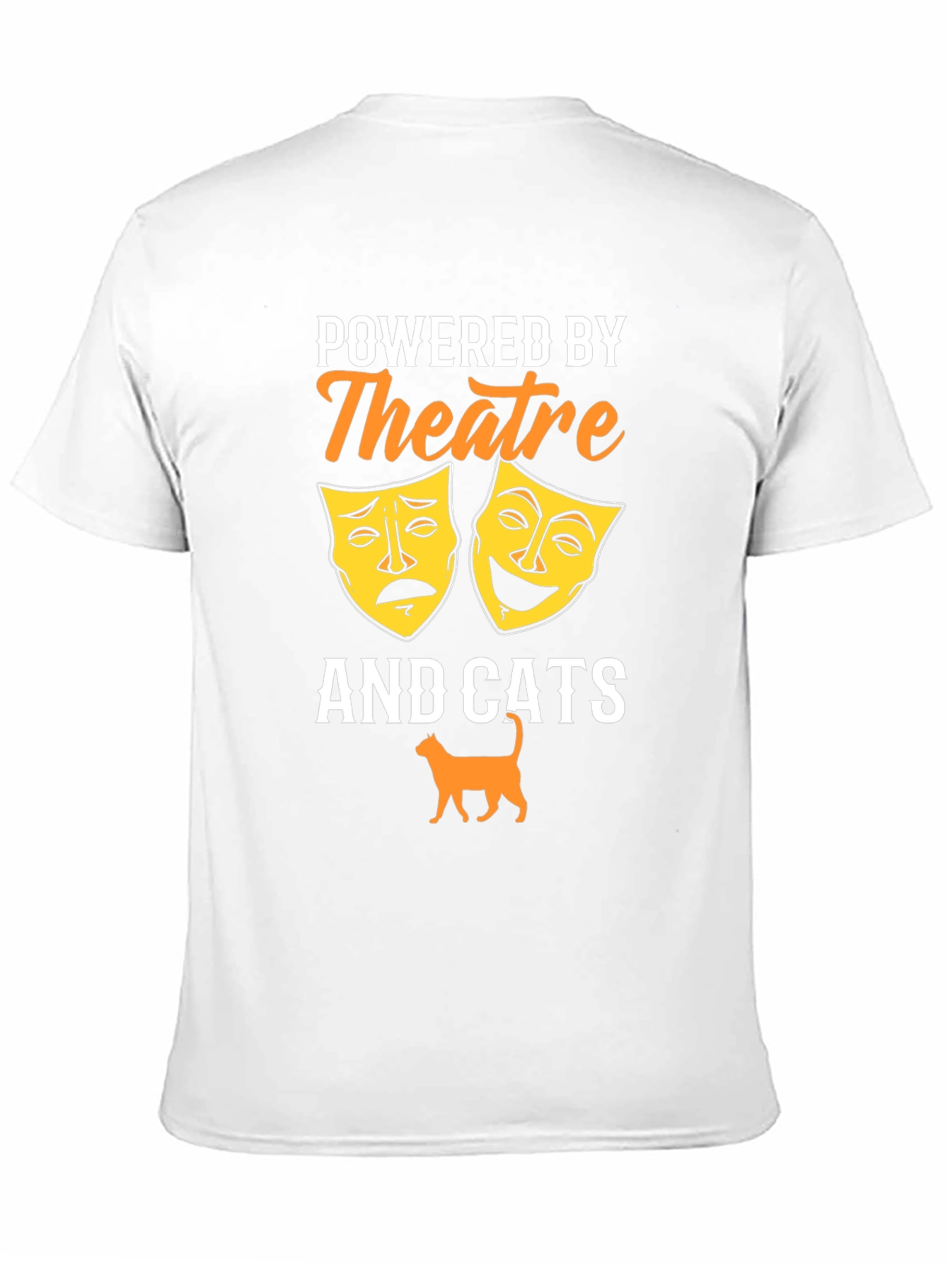 Theatre & Cats T-Shirt - Black Graphic Tee