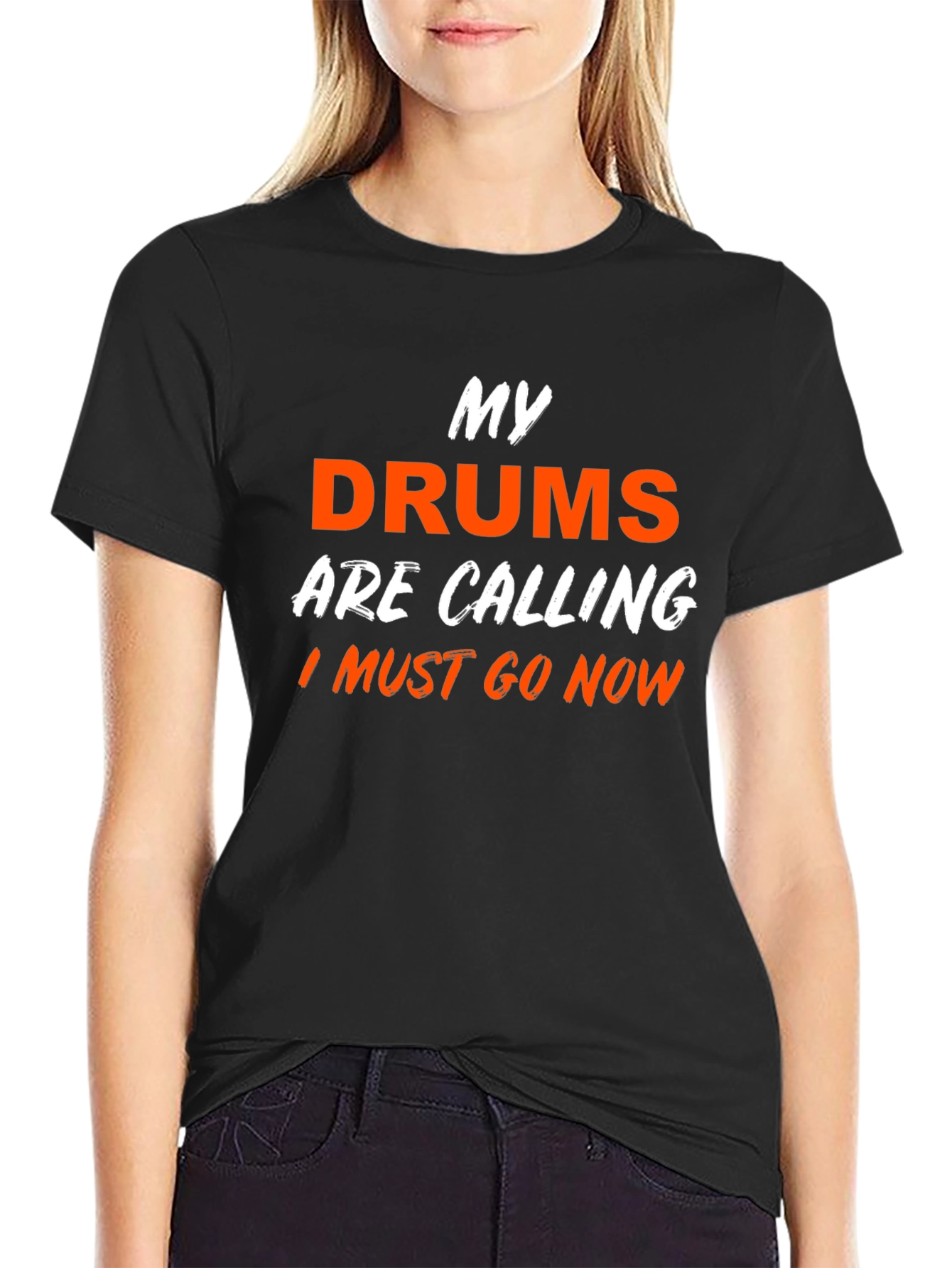 My Drums are Calling T-Shirt - Black