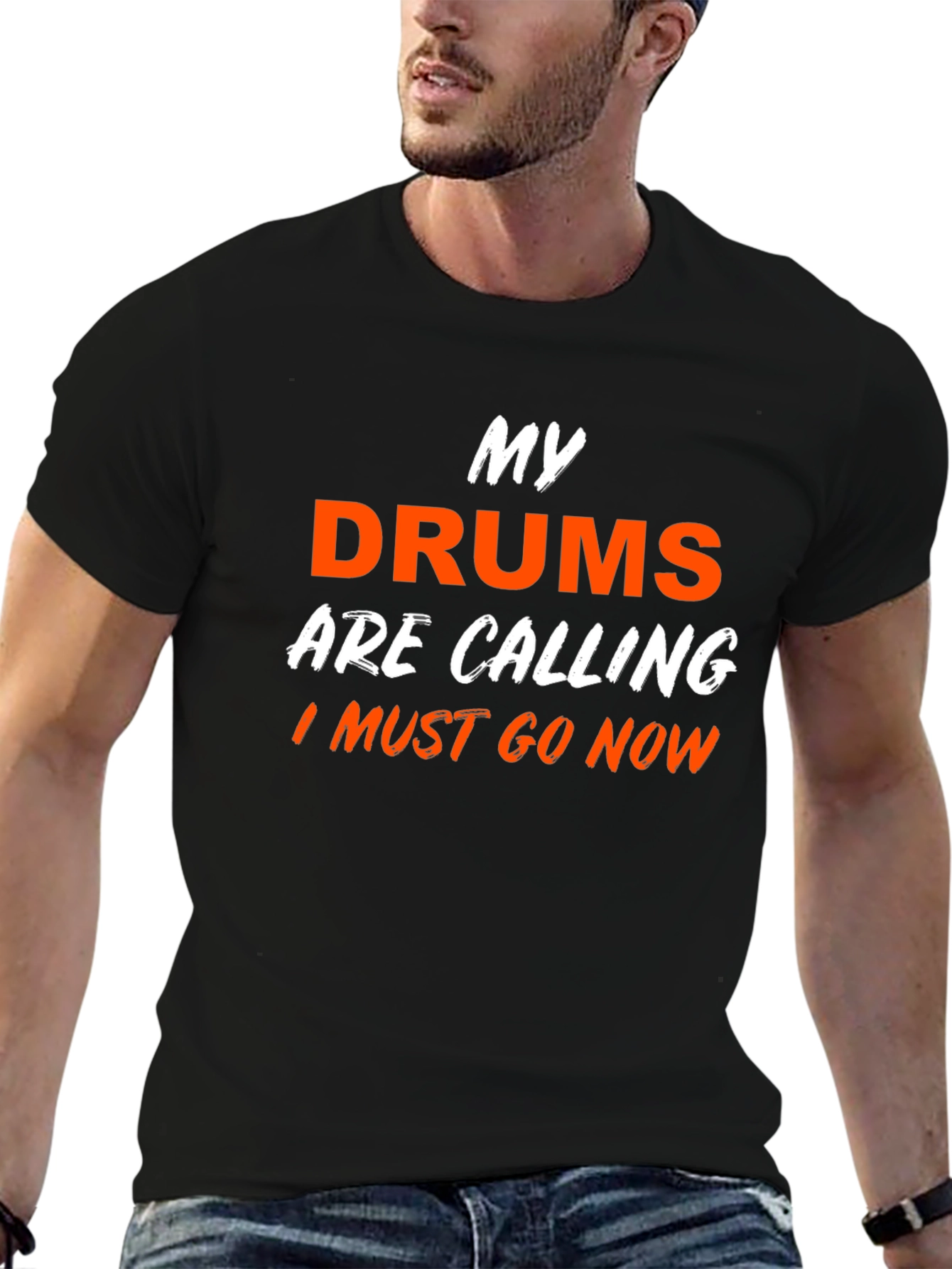 My Drums are Calling T-Shirt - Black