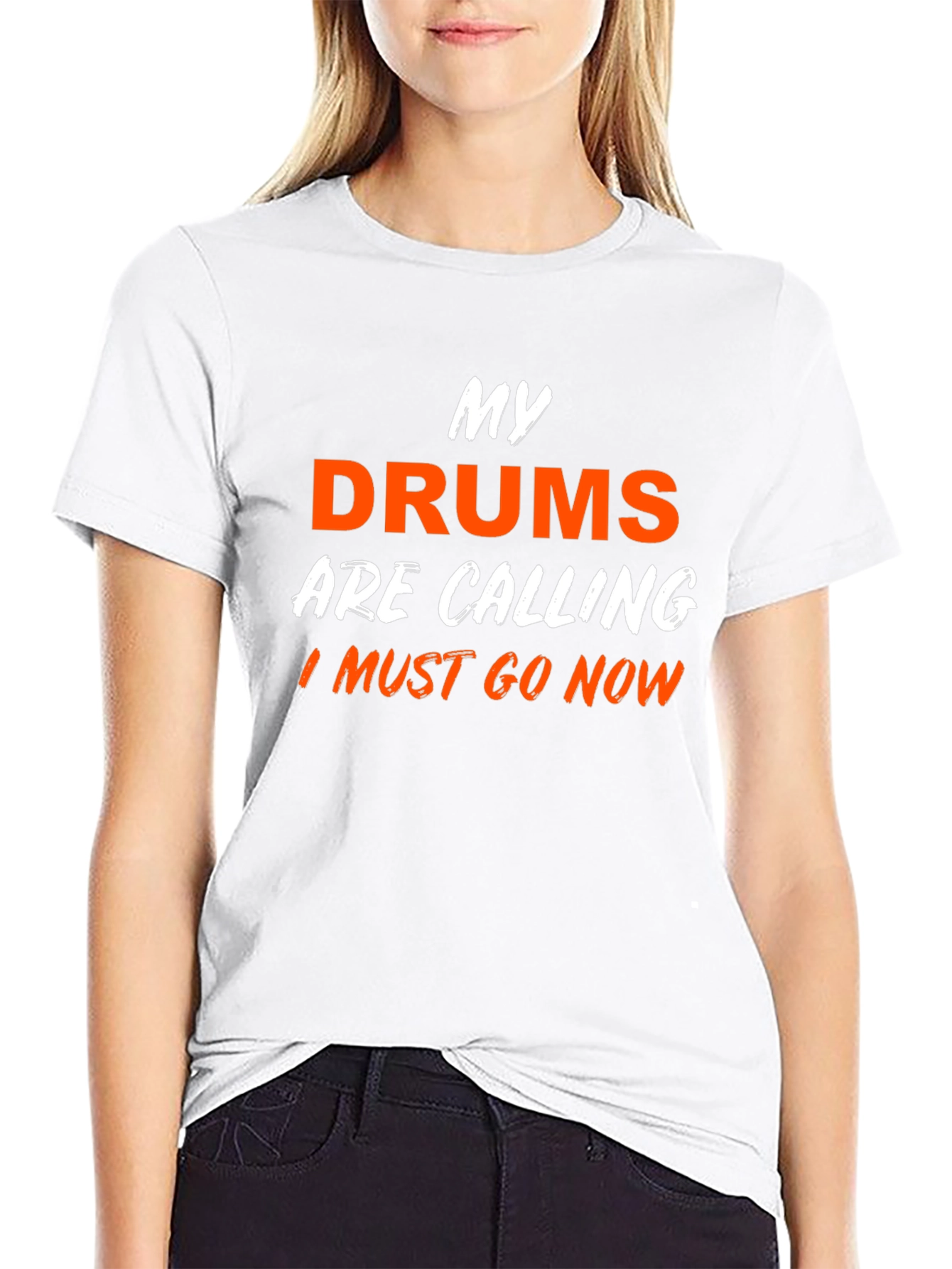 My Drums are Calling T-Shirt - Black