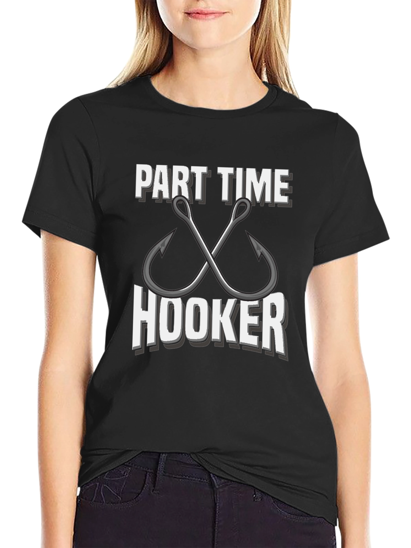 Part Time Hooker Fishing T-Shirt - Angler Gift