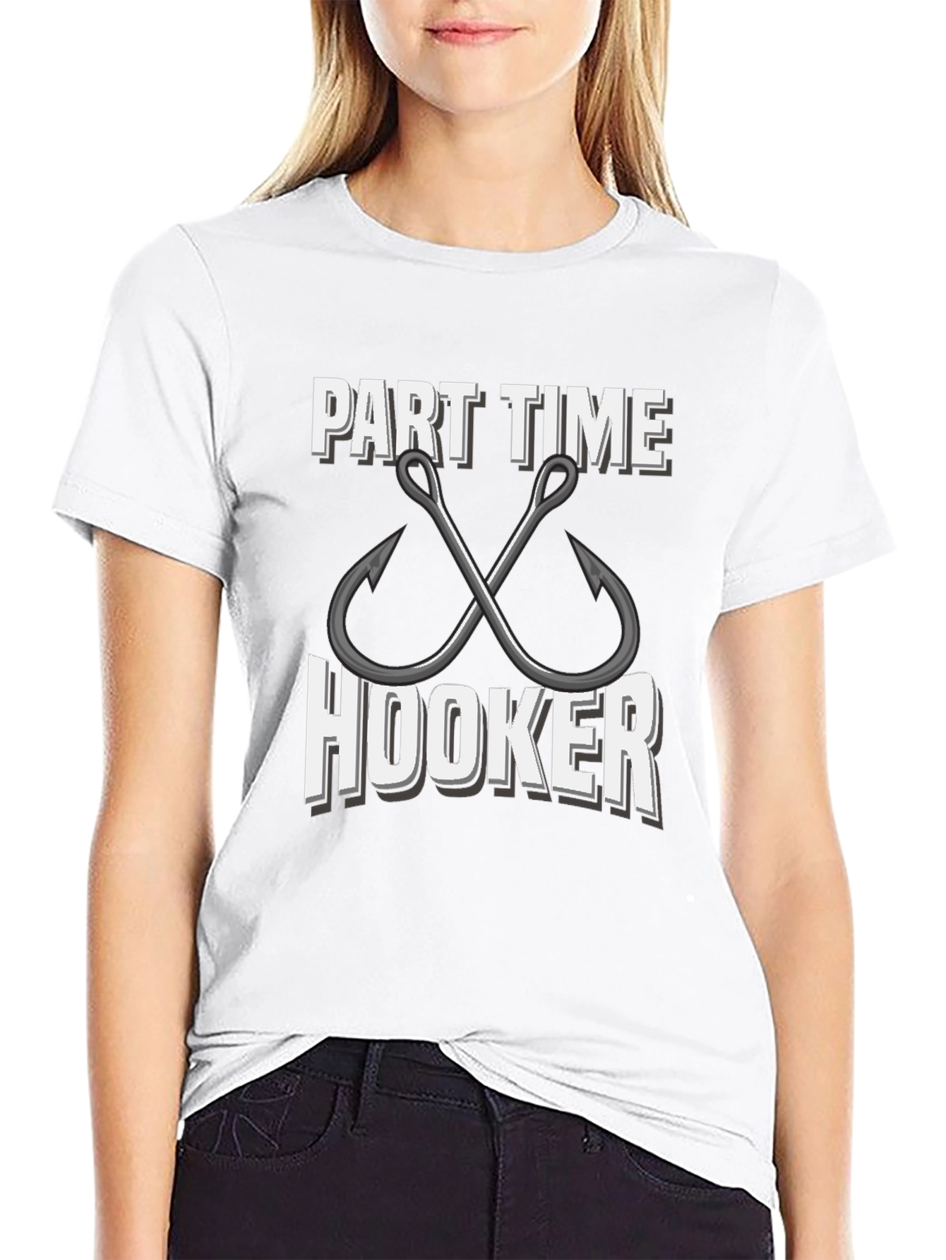 Part Time Hooker Fishing T-Shirt - Angler Gift