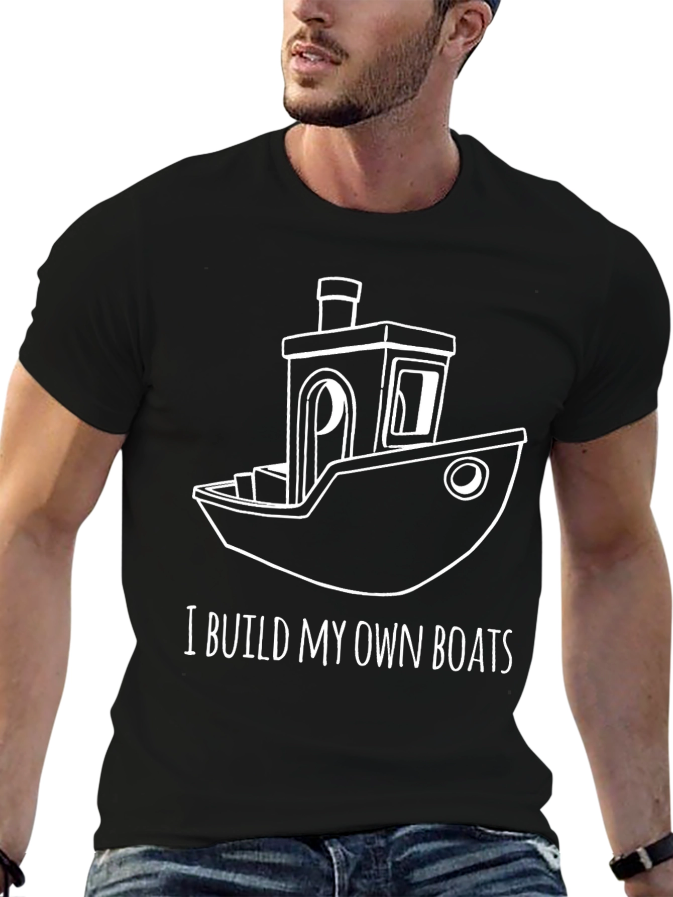 I Build My Own Boats Graphic T-Shirt
